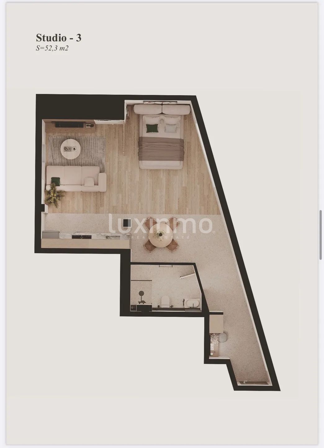 A entire building with 6 new apartment's in Benidorm — Floor Plan 3