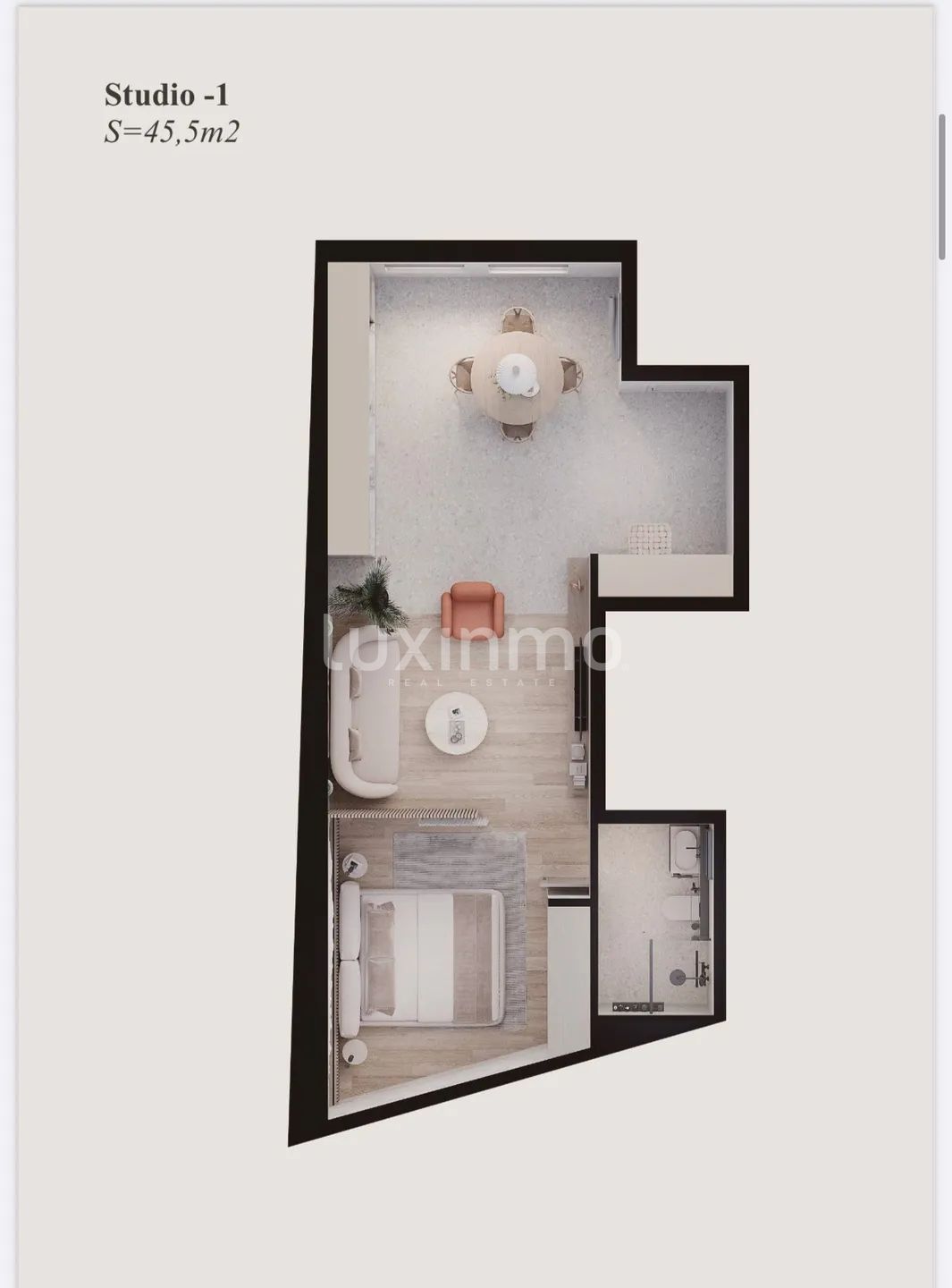 A entire building with 6 new apartment's in Benidorm — Floor Plan 1