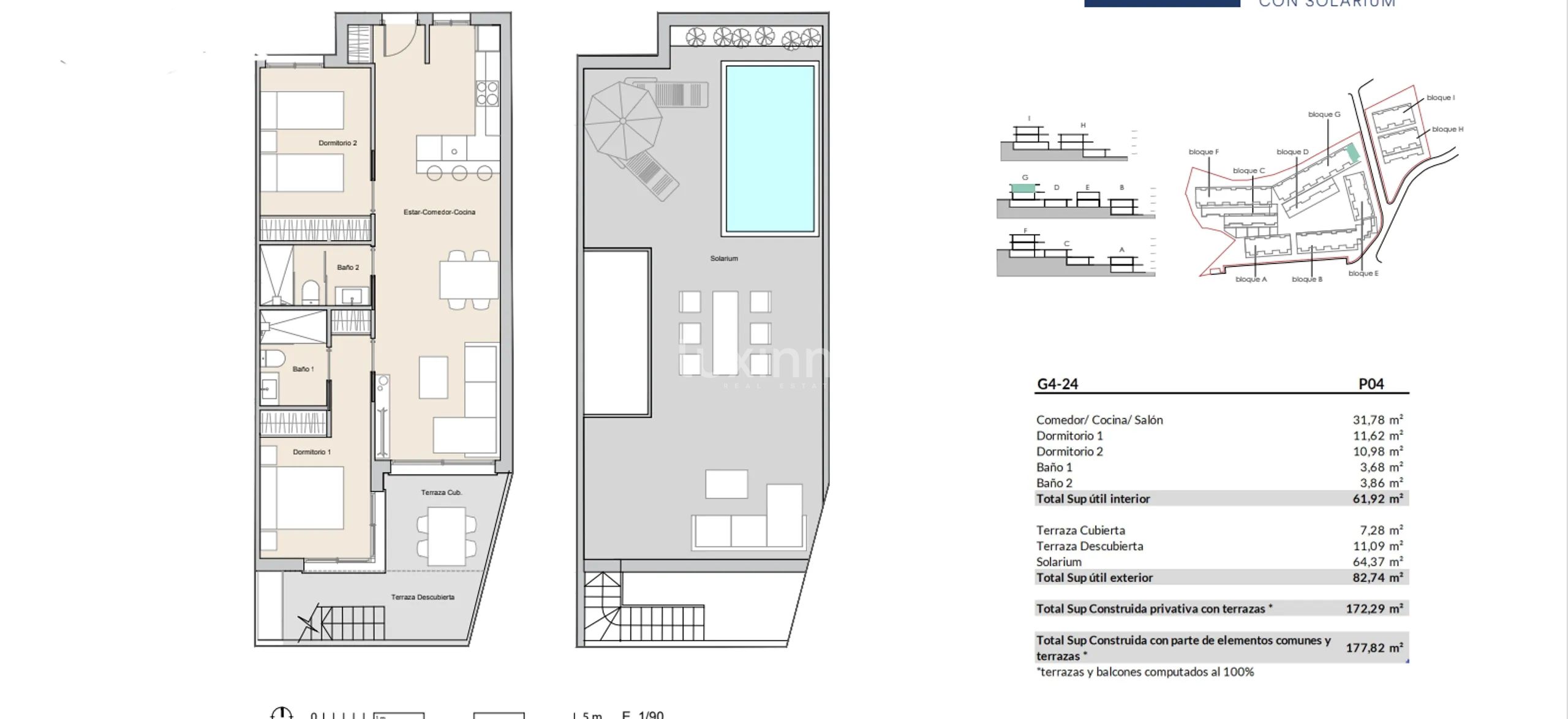 Modern Luxury Penthouse in L'Alfàs del Pi — Floor Plan 2
