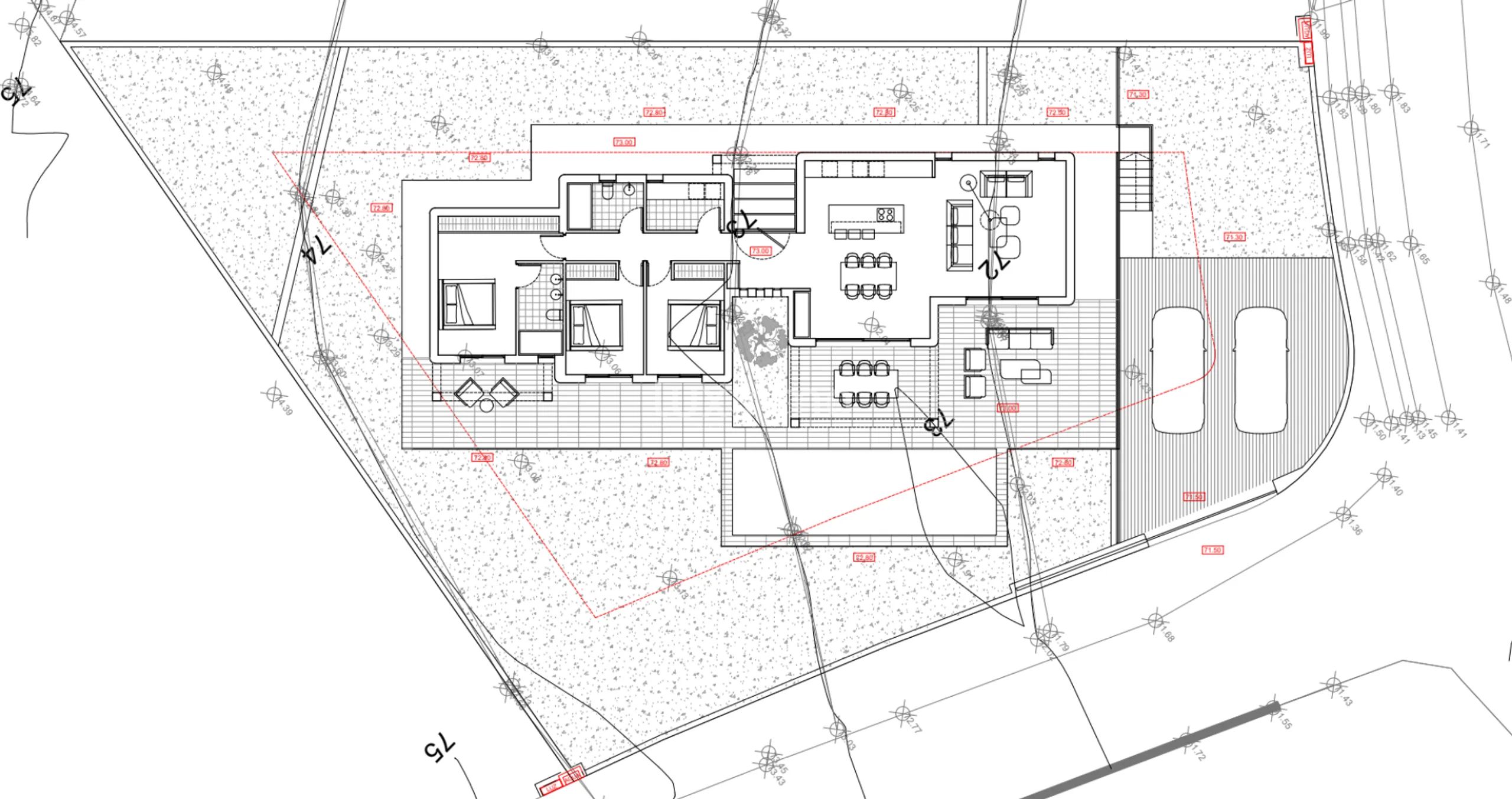 Ibiza-Style Villa in Benissa — Floor Plan 1