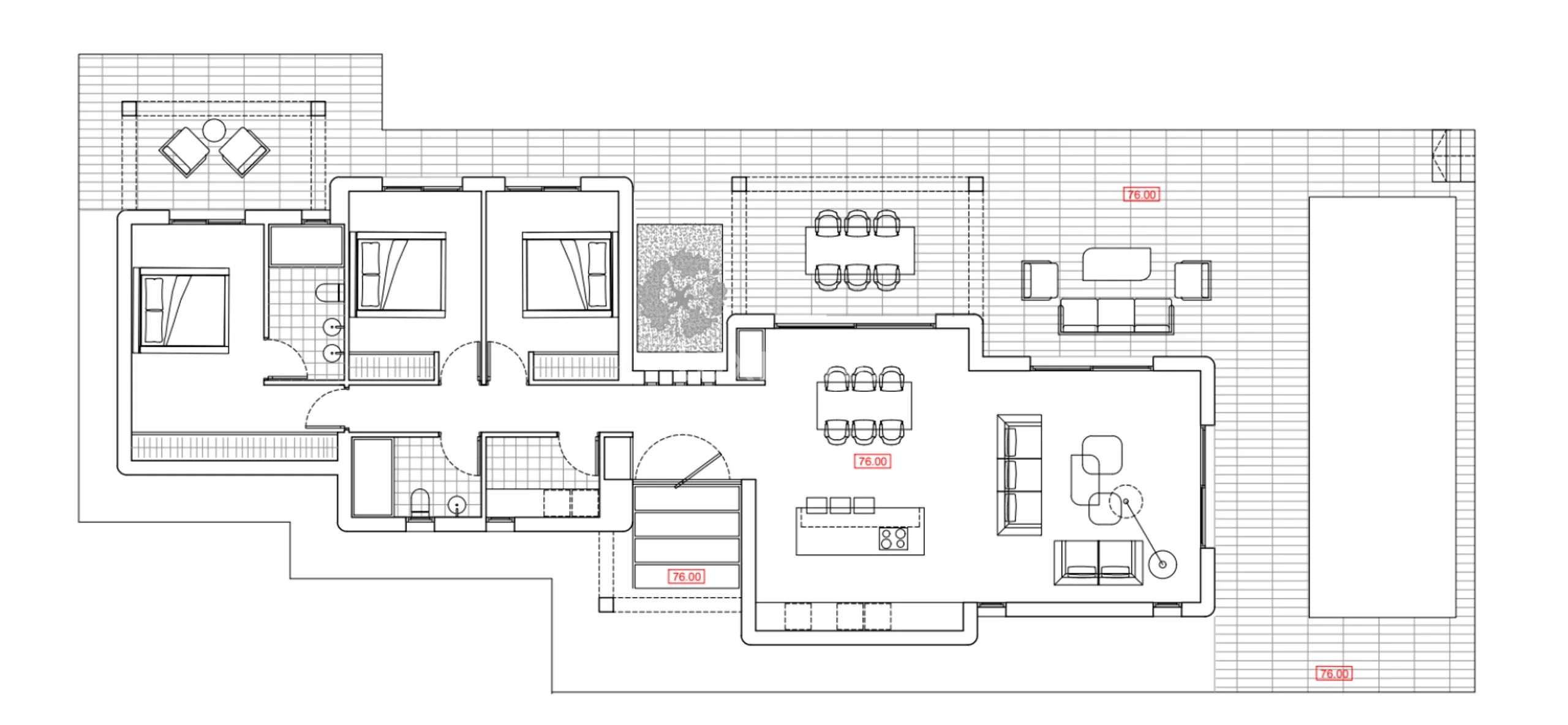 Ibiza-Style Villa in Benissa — Floor Plan 2