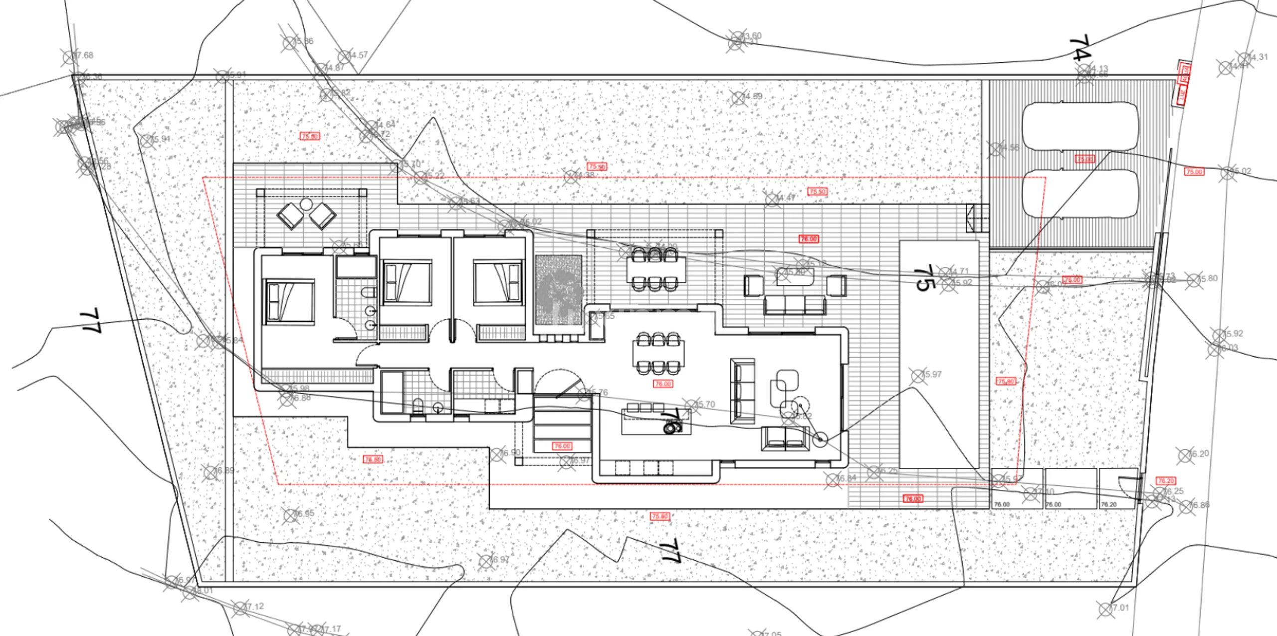 Ibiza-Style Villa in Benissa — Floor Plan 1