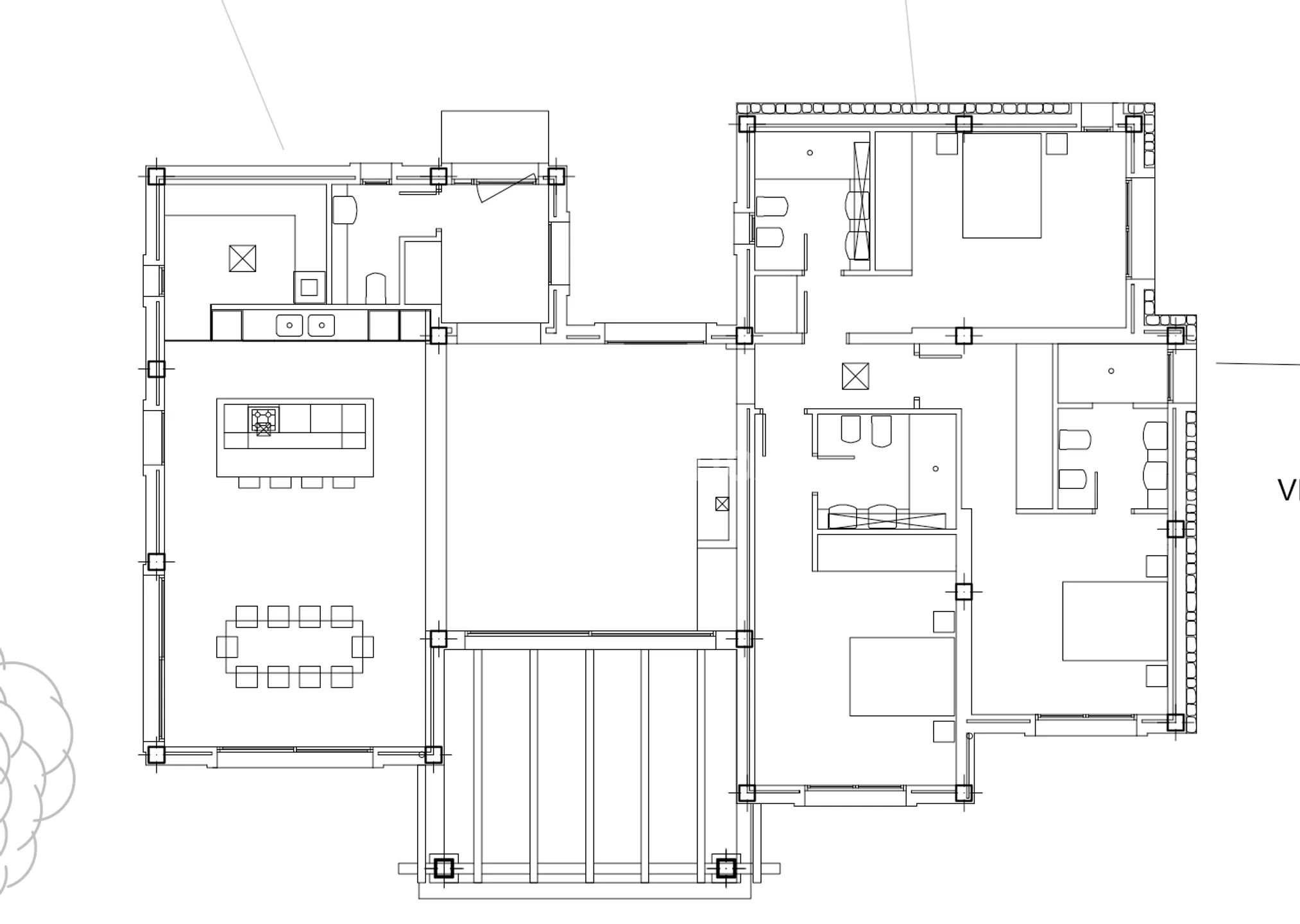 Contemporary New-Build Villa with Guest House Project Exceptional Privacy in a Serene Natural Setting — Floor Plan 2