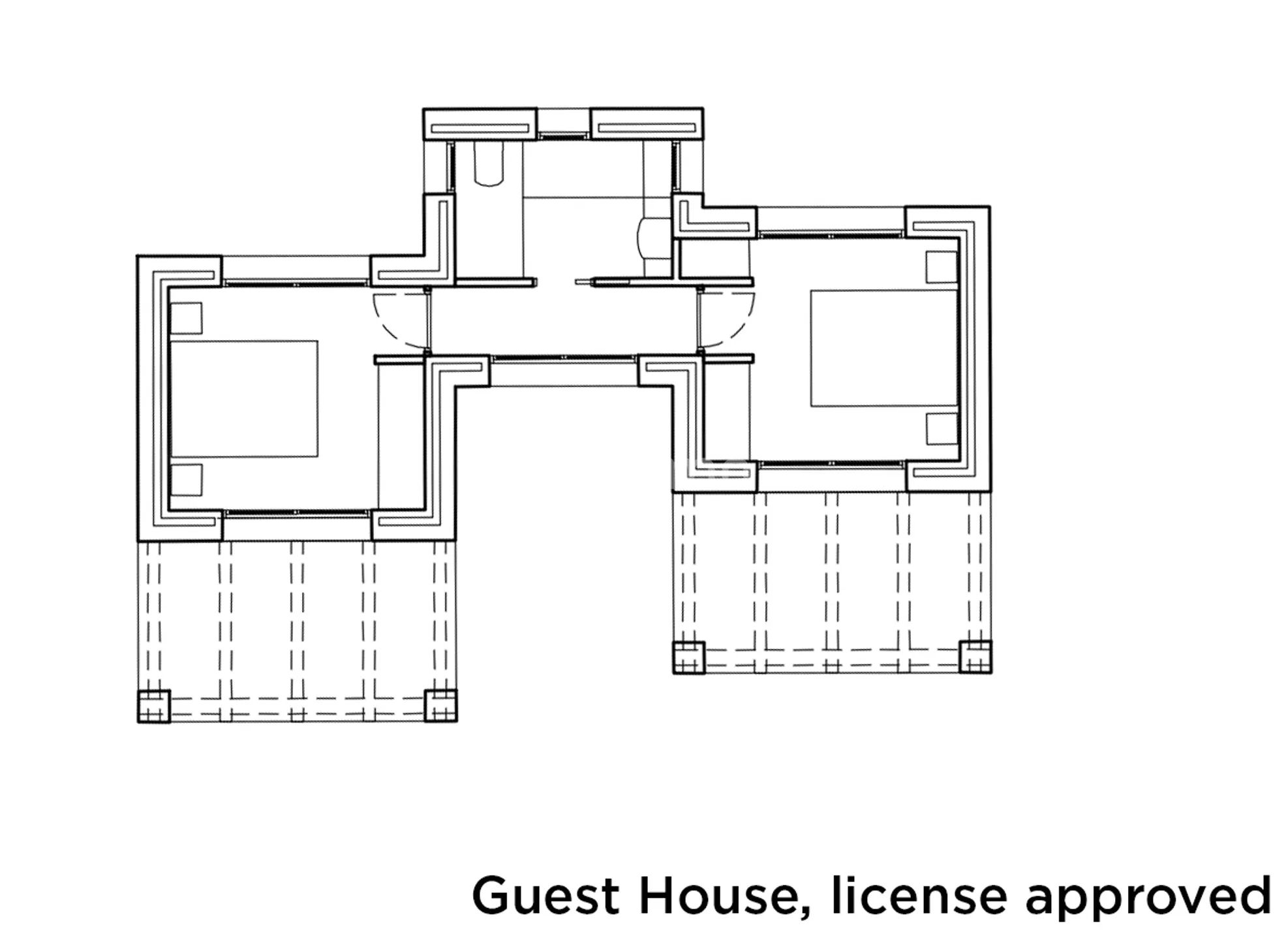 Contemporary New-Build Villa with Guest House Project Exceptional Privacy in a Serene Natural Setting — Floor Plan 1