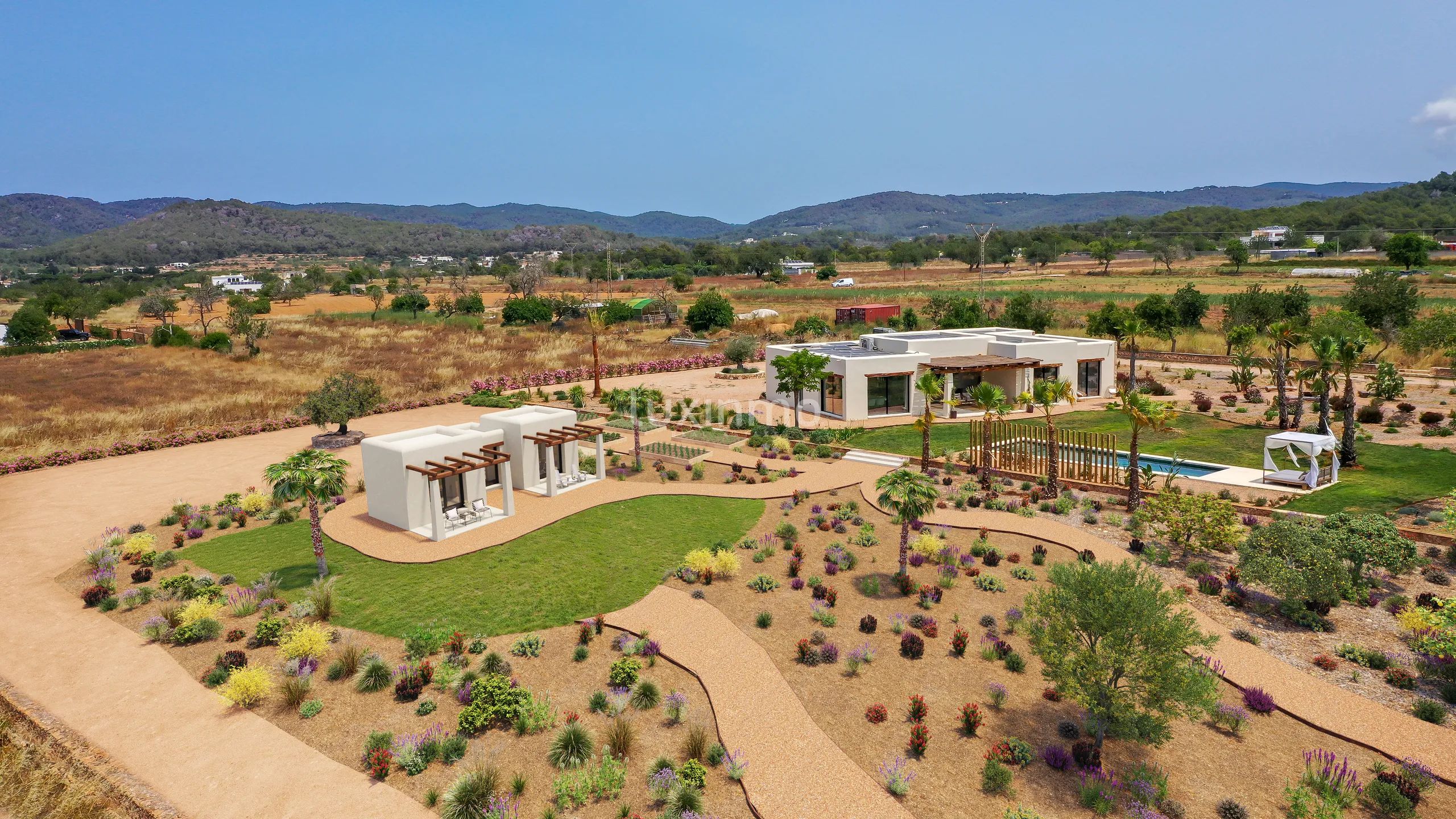 Contemporary New-Build Villa with Guest House Project Exceptional Privacy in a Serene Natural Setting — photo 3