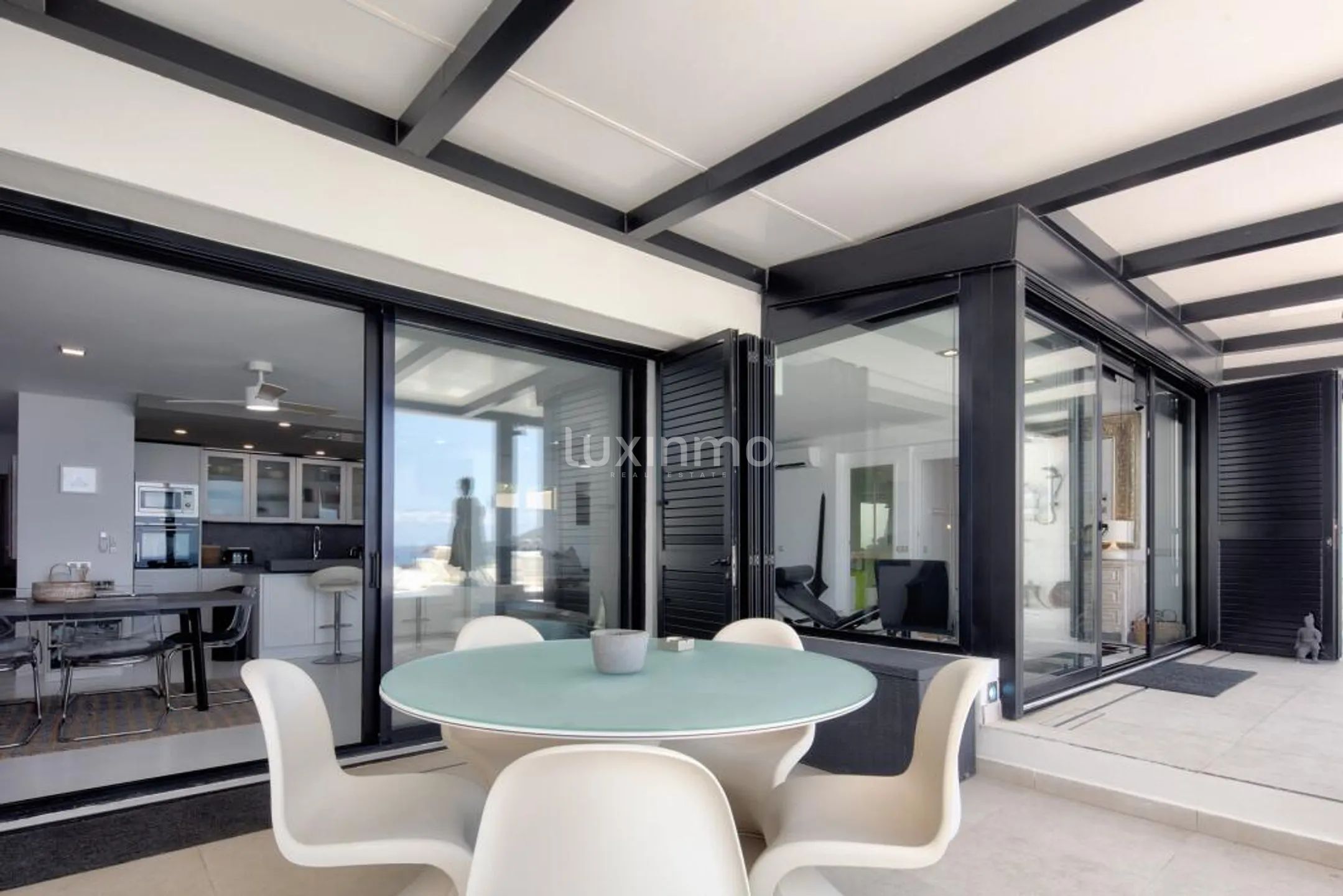 Ekskluzywny penthouse nad morzem z widokiem na morze i zachód słońca w Cala Tarida — photo 14