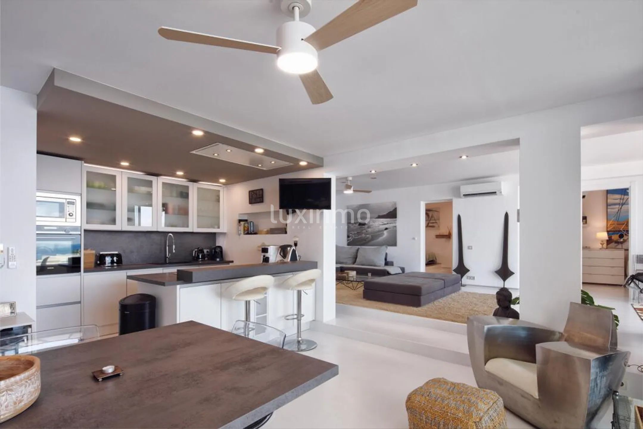 Ekskluzywny penthouse nad morzem z widokiem na morze i zachód słońca w Cala Tarida — photo 16