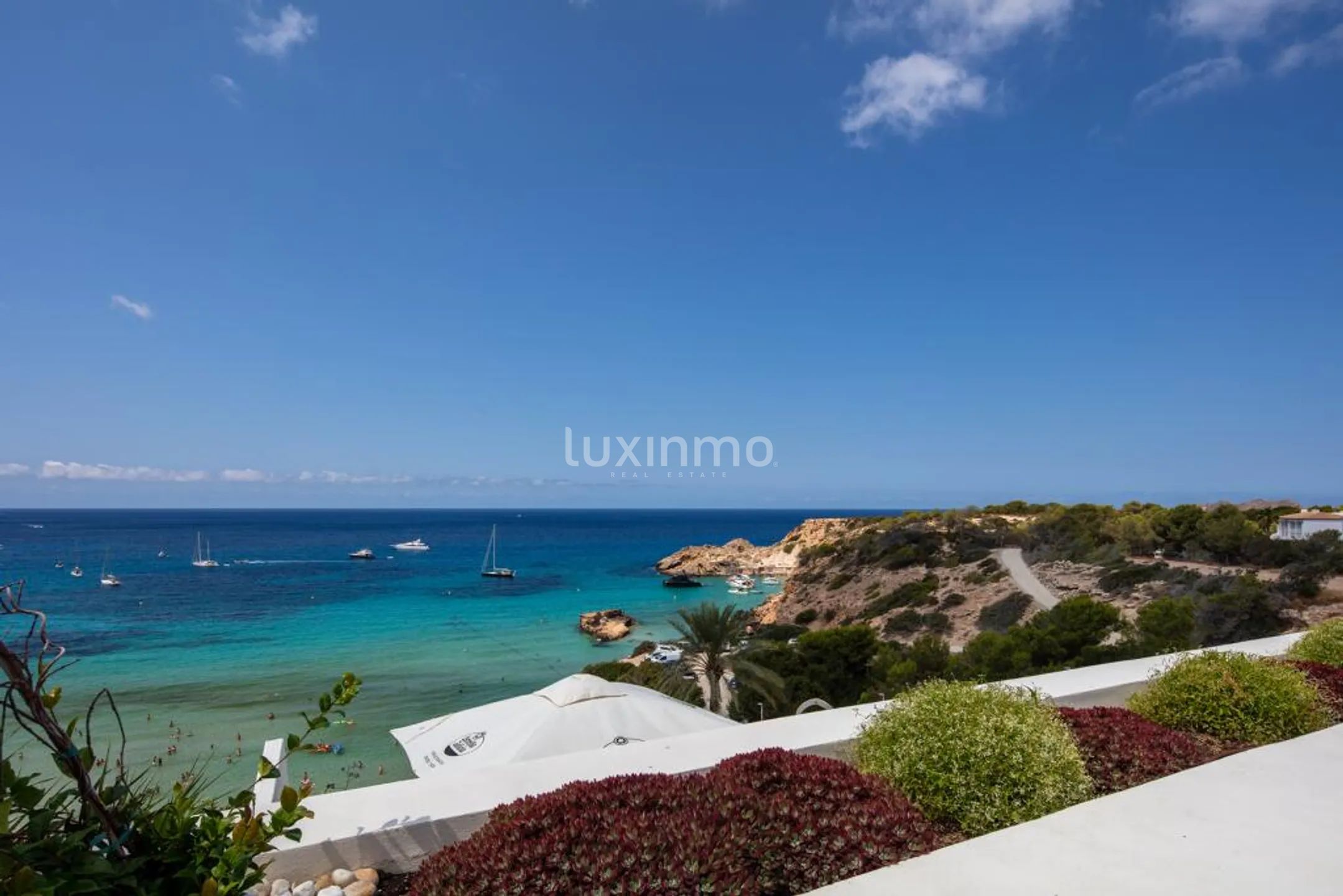 Ekskluzywny penthouse nad morzem z widokiem na morze i zachód słońca w Cala Tarida — photo 9