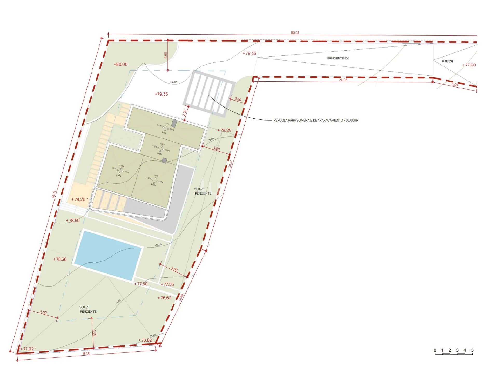 Architect-designed villa for sale in Benissa Costa — Floor Plan 2