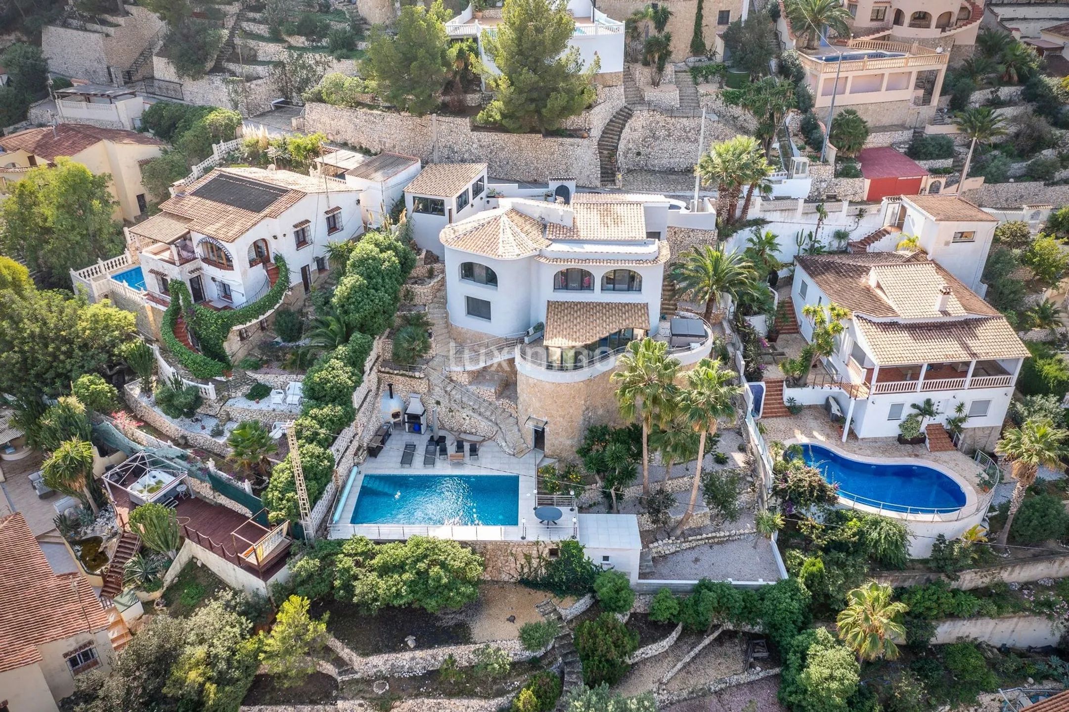 Renovated 5 bedroom villa with panoramic sea views in Calpe — photo 47