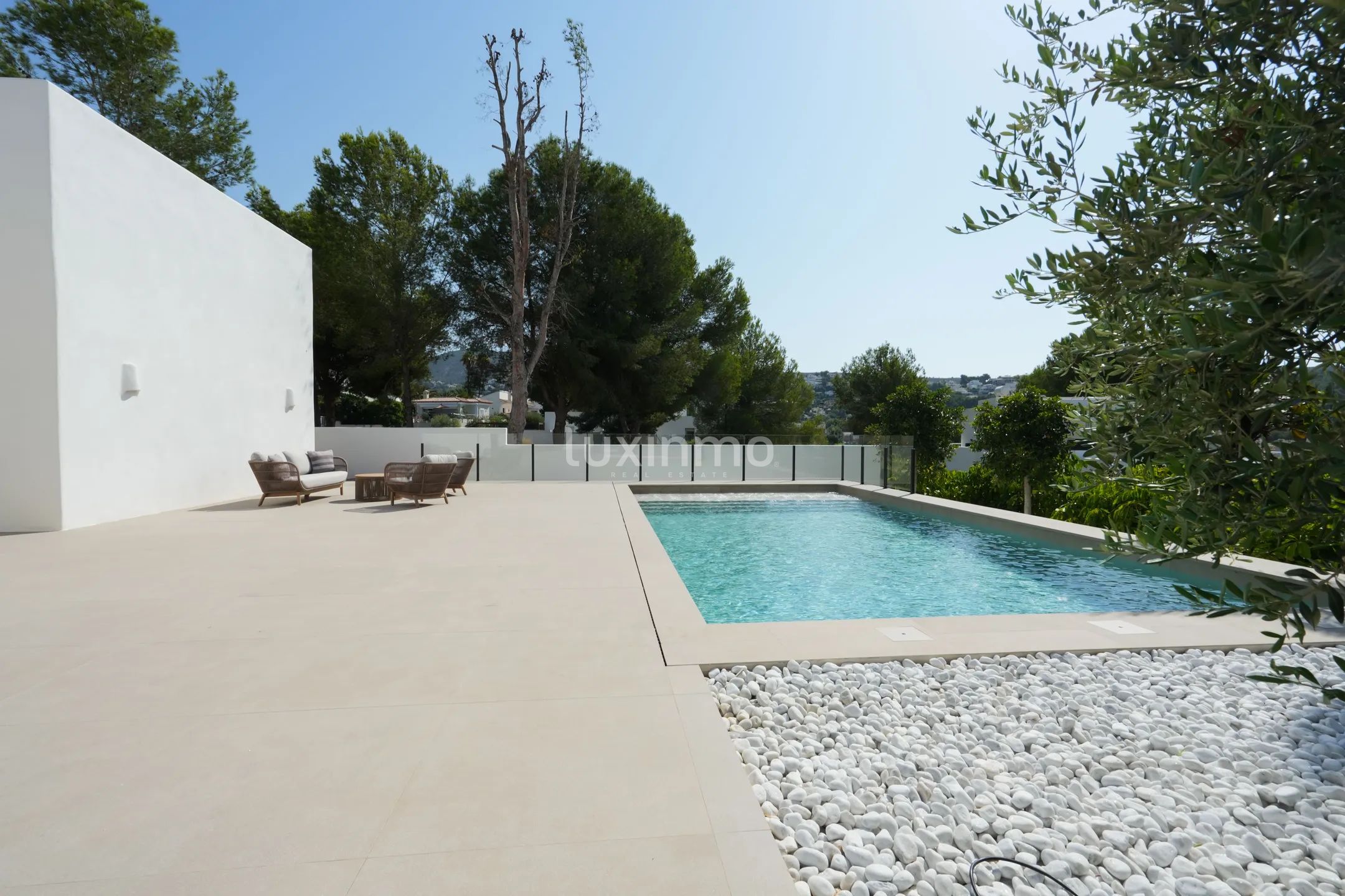 Stunning Modern Ibiza Style Detached House with Sea Views in Moraira — photo 12