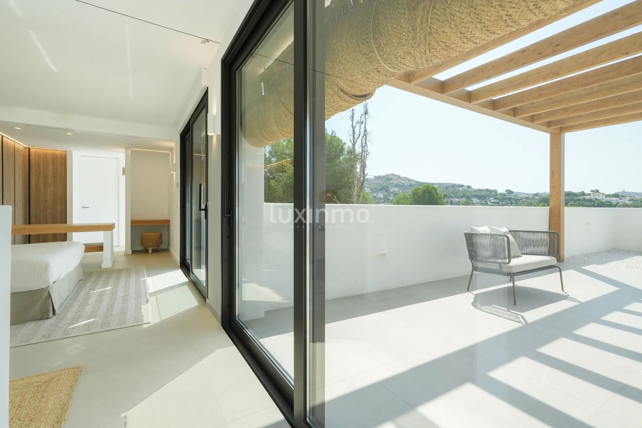 Prachtig, modern, vrijstaand huis in Ibiza-stijl met uitzicht op zee in Moraira — photo 26