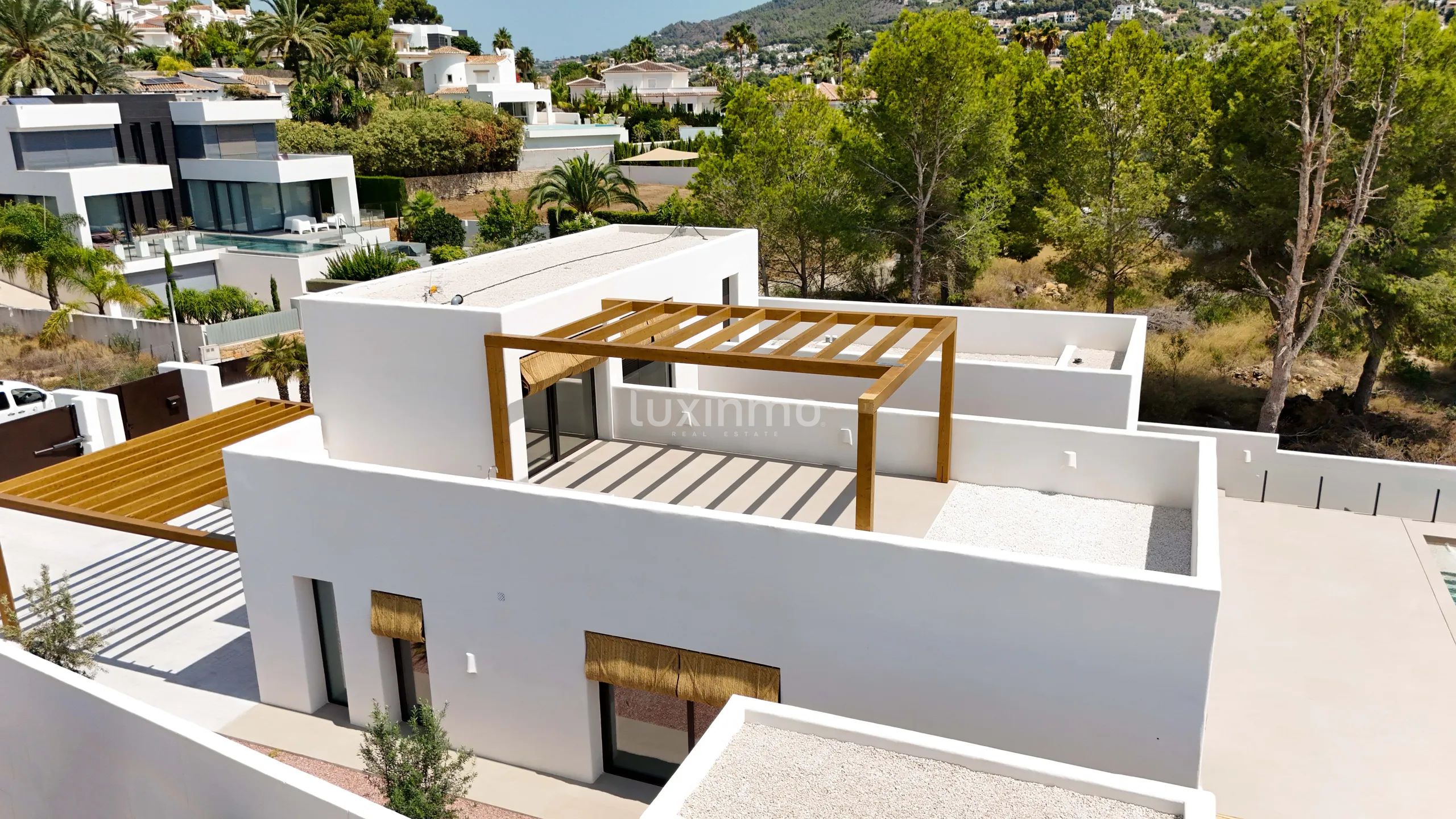 Stunning Modern Ibiza Style Detached House with Sea Views in Moraira — photo 31