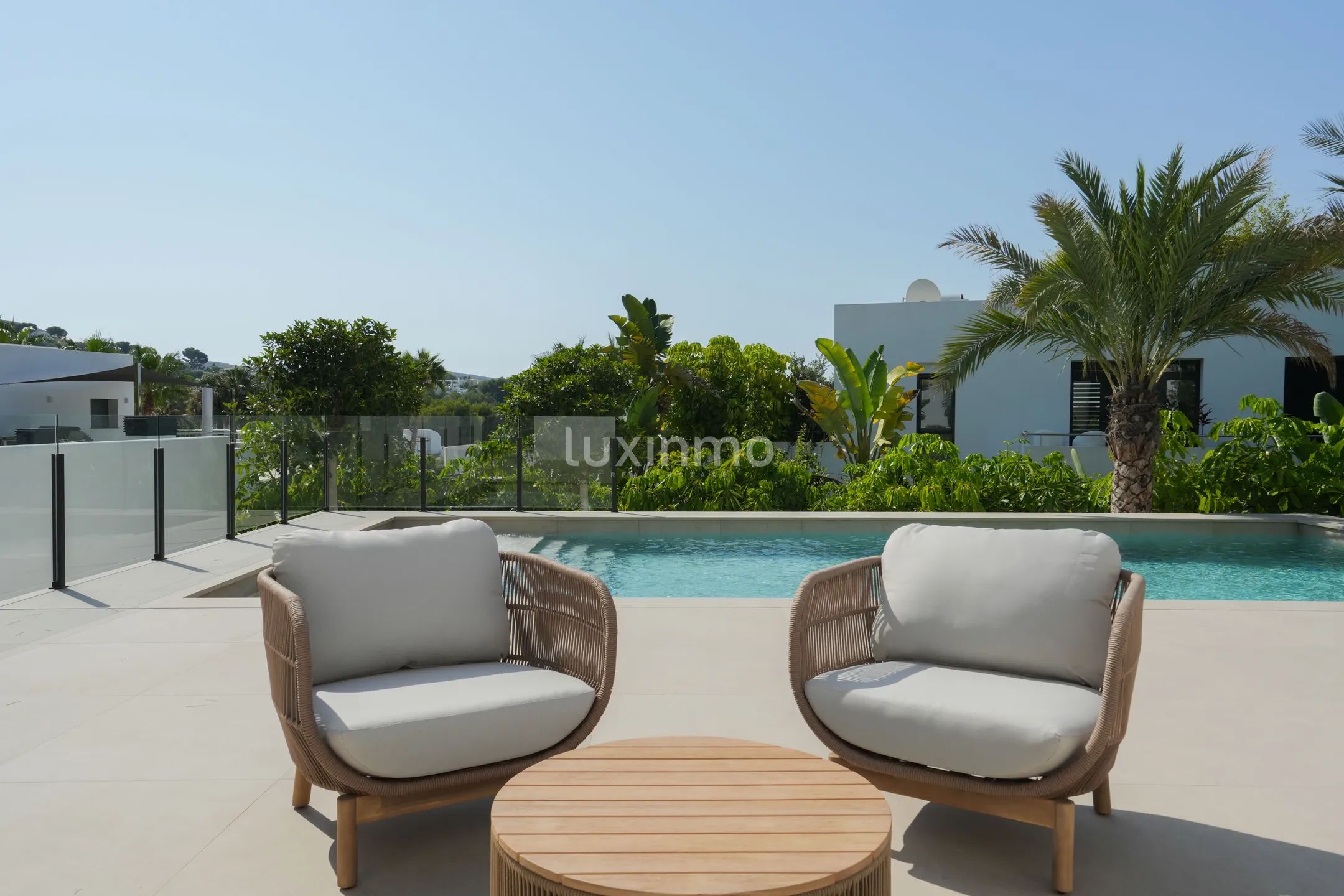 Stunning Modern Ibiza Style Detached House with Sea Views in Moraira — photo 14