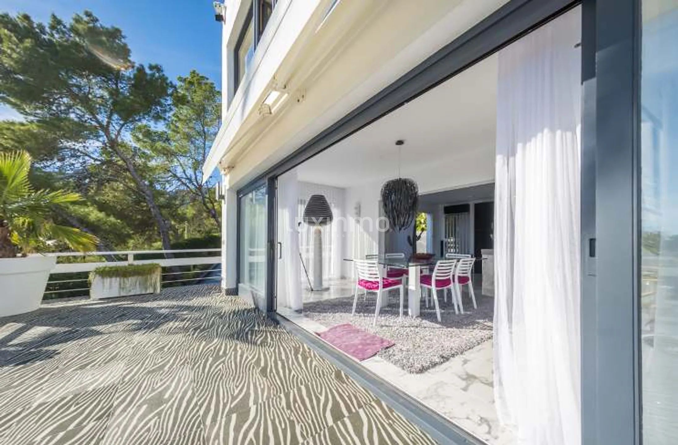 Villa Soleil - Elegante villa met zeezicht in Es Cubells, Ibiza — photo 12