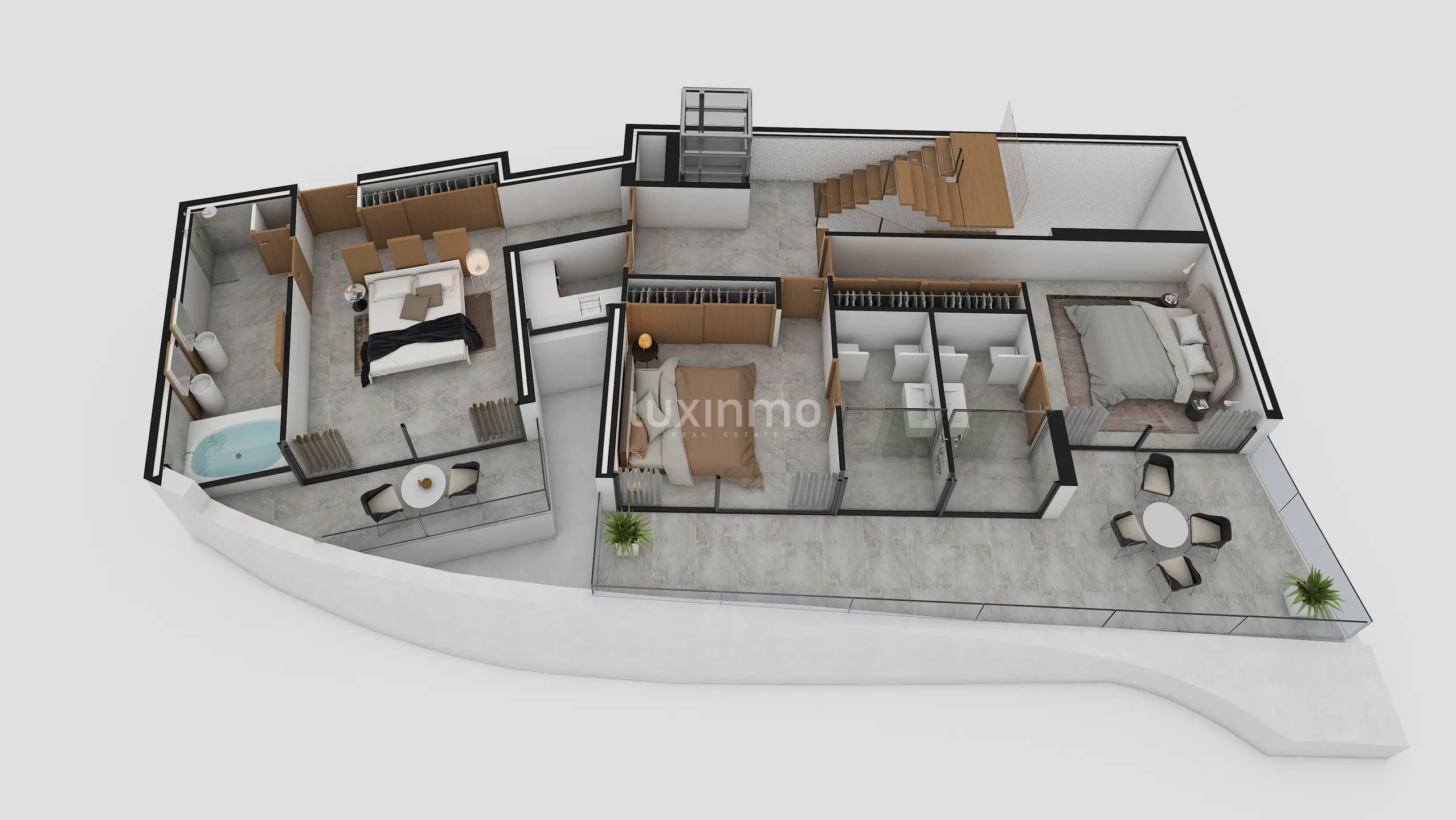 Stunning luxury detached house with breathtaking views in Altea Hills — Floor Plan 4