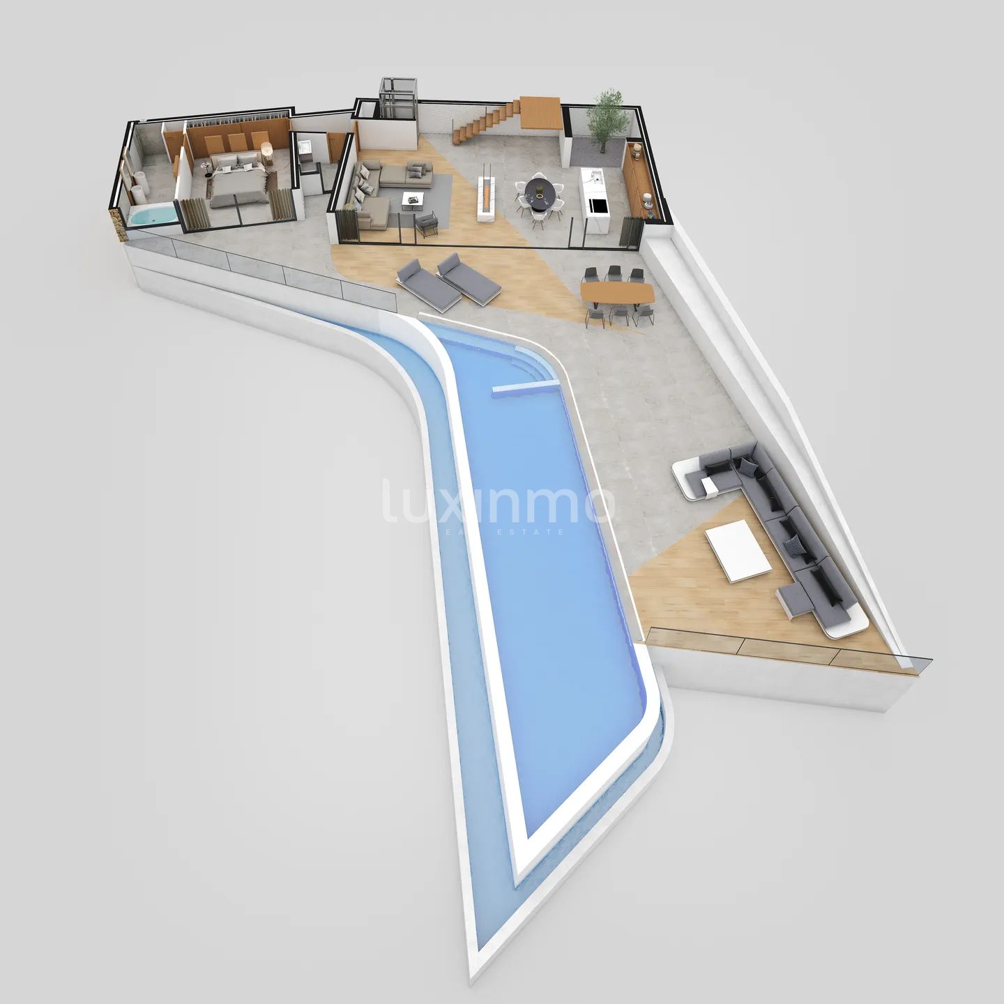 Stunning luxury detached house with breathtaking views in Altea Hills — Floor Plan 2