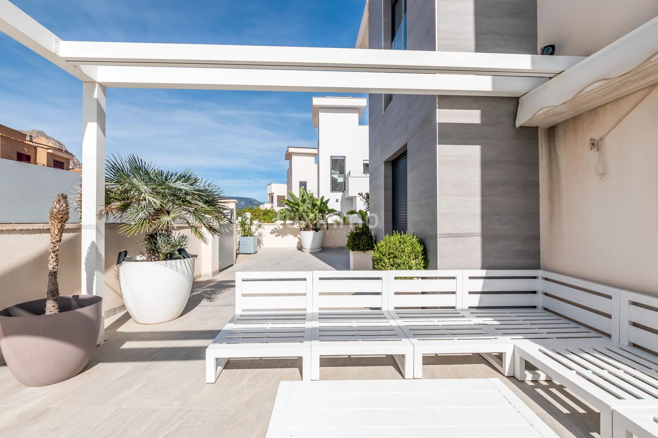 Luksuriøs moderne enebolig med havutsikt i Coloma, La Nucia — photo 34