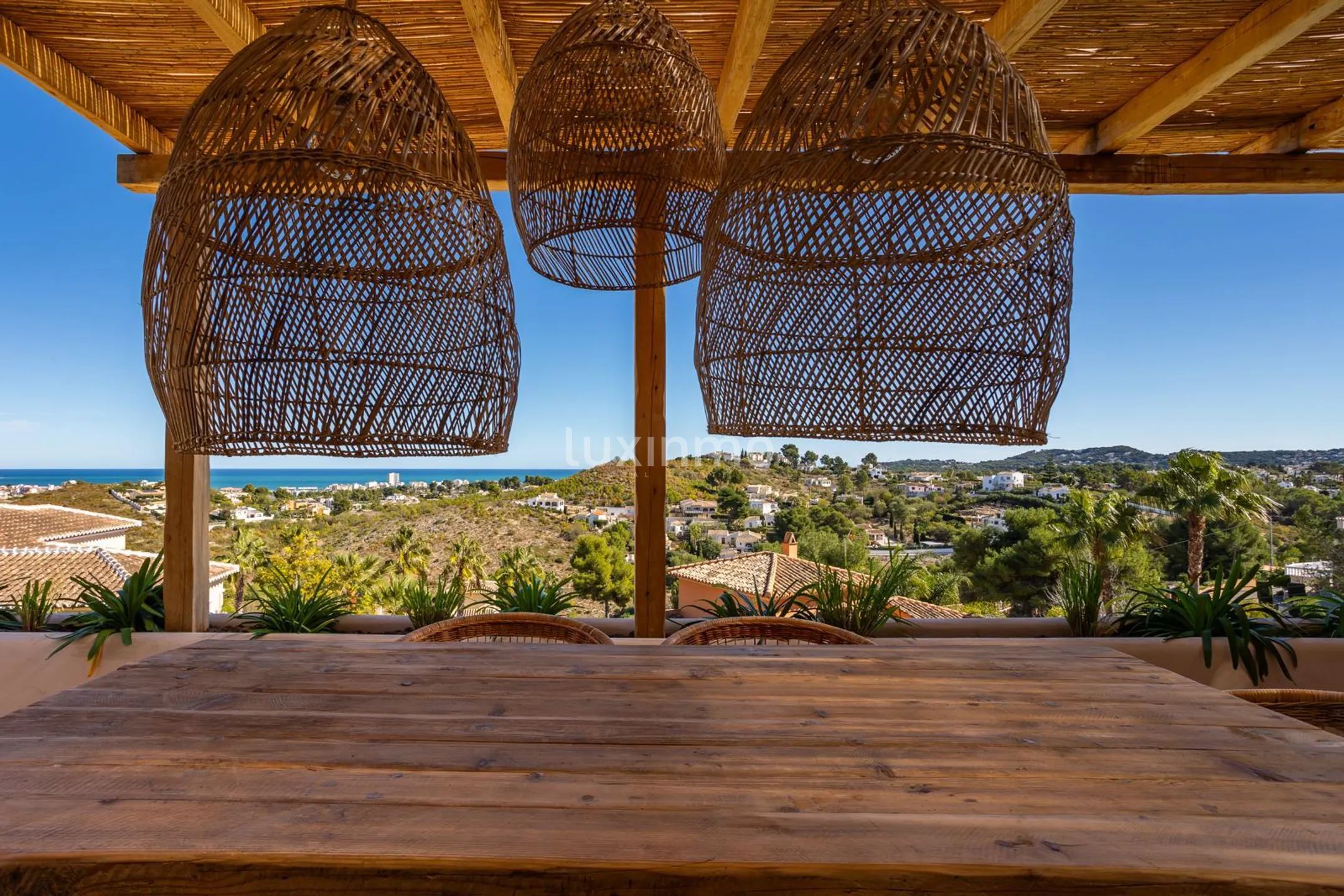 Fantastisk villa att hyra med panoramautsikt över havet i Jávea — photo 13