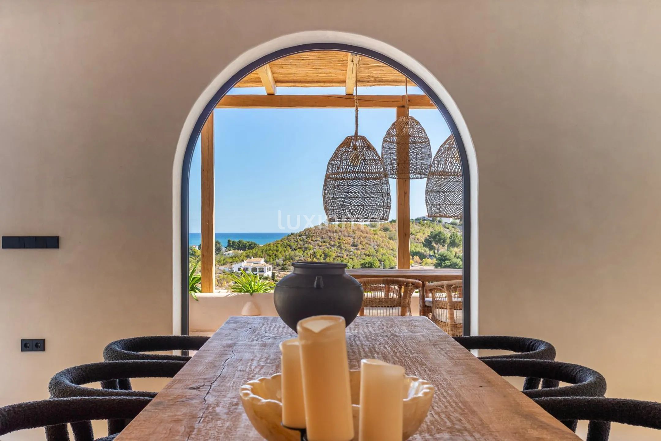 Fantastisk villa att hyra med panoramautsikt över havet i Jávea — photo 28