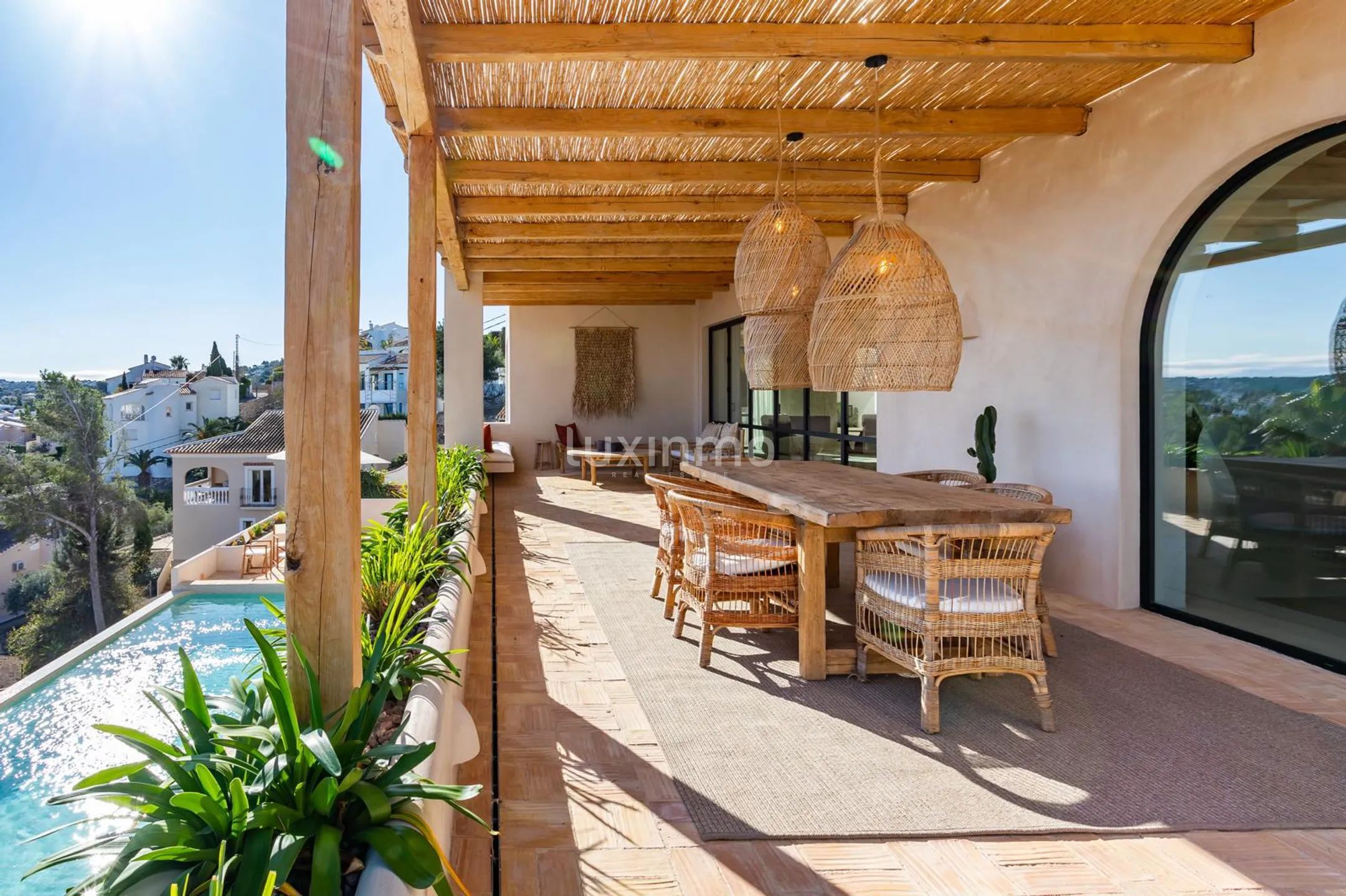 Fantastisk villa att hyra med panoramautsikt över havet i Jávea — photo 12