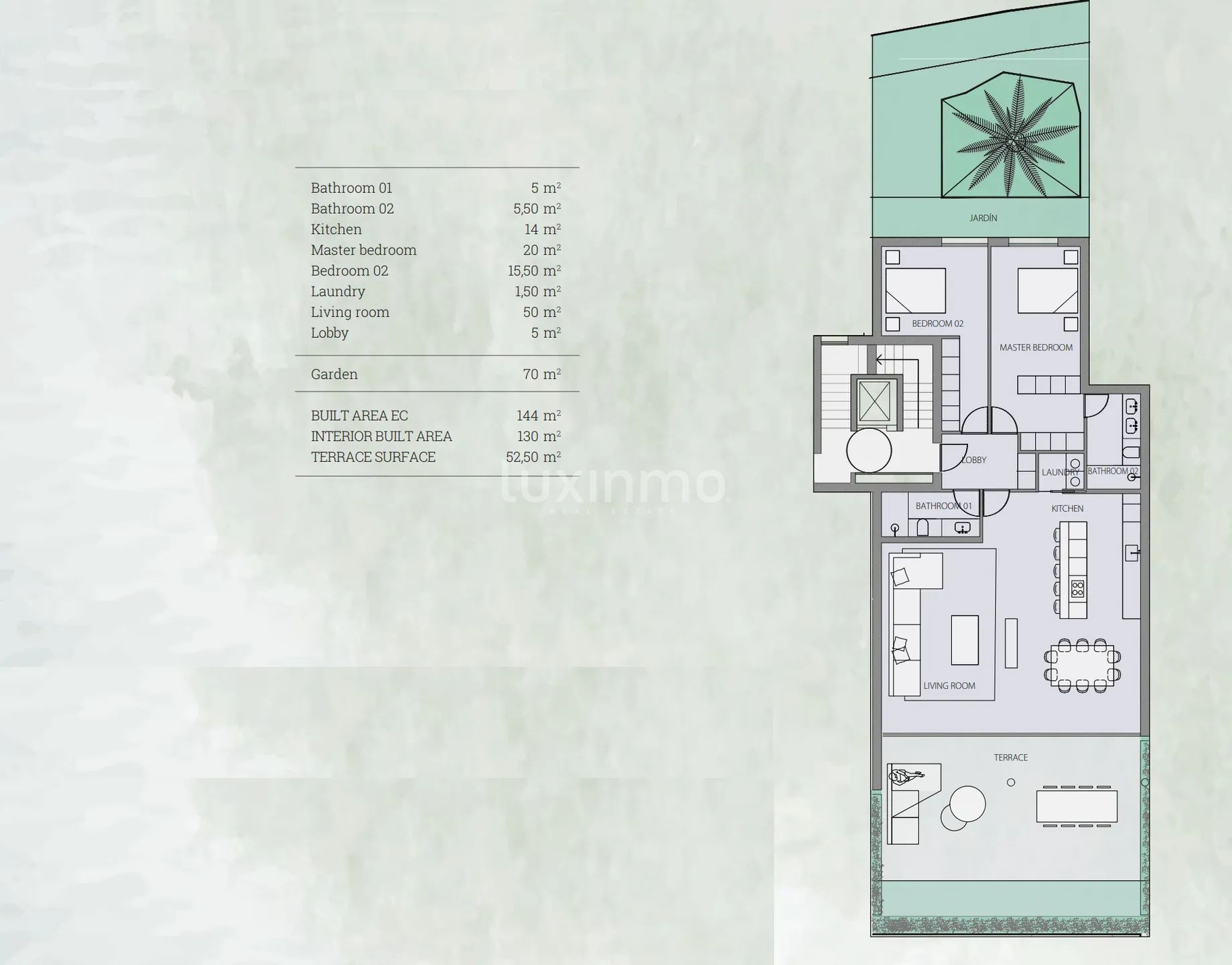 Modern Bungalow in The Galley — Floor Plan 1