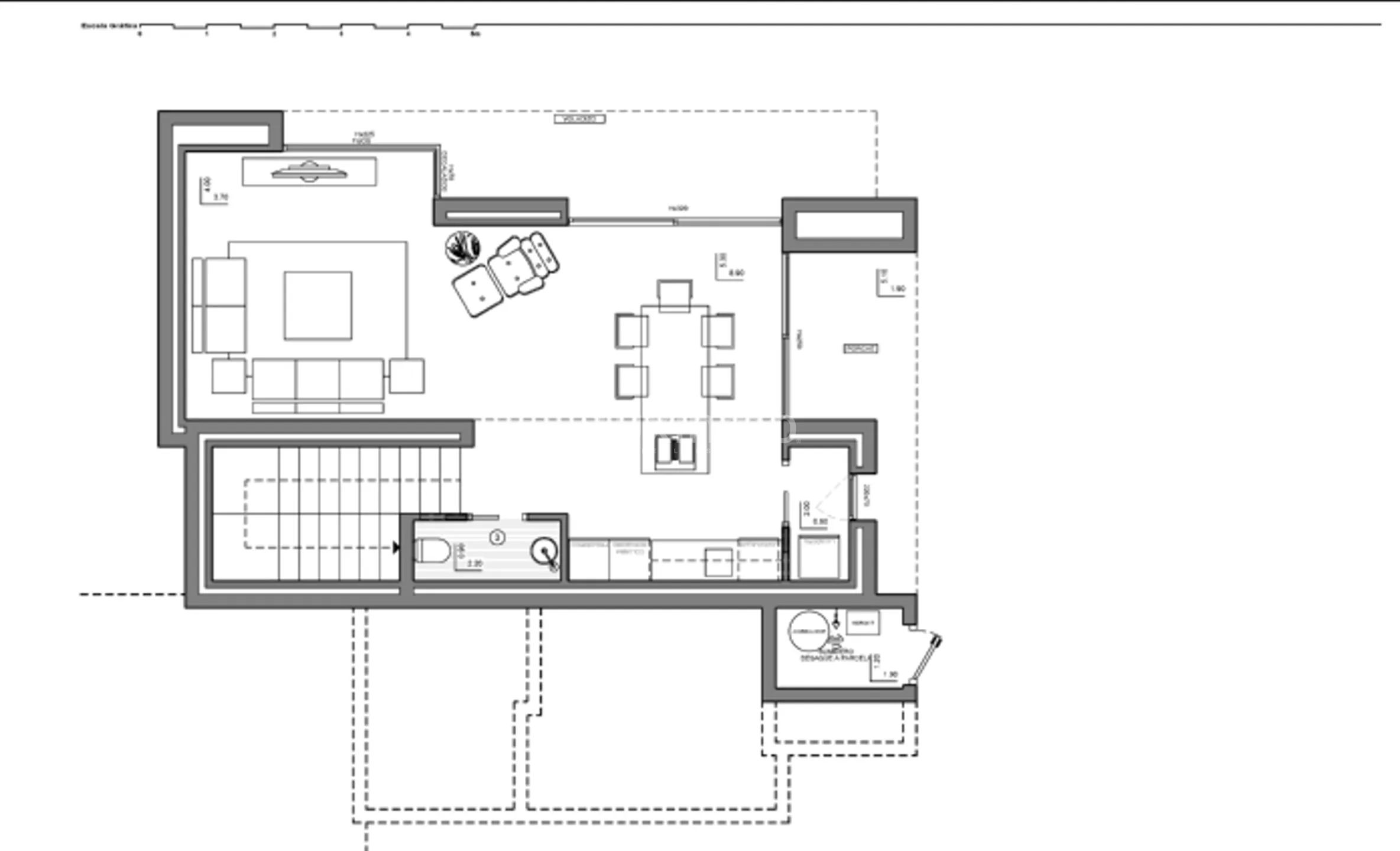 Charming Modern Detached House in Poble Nou de Benitatxell — Floor Plan 2