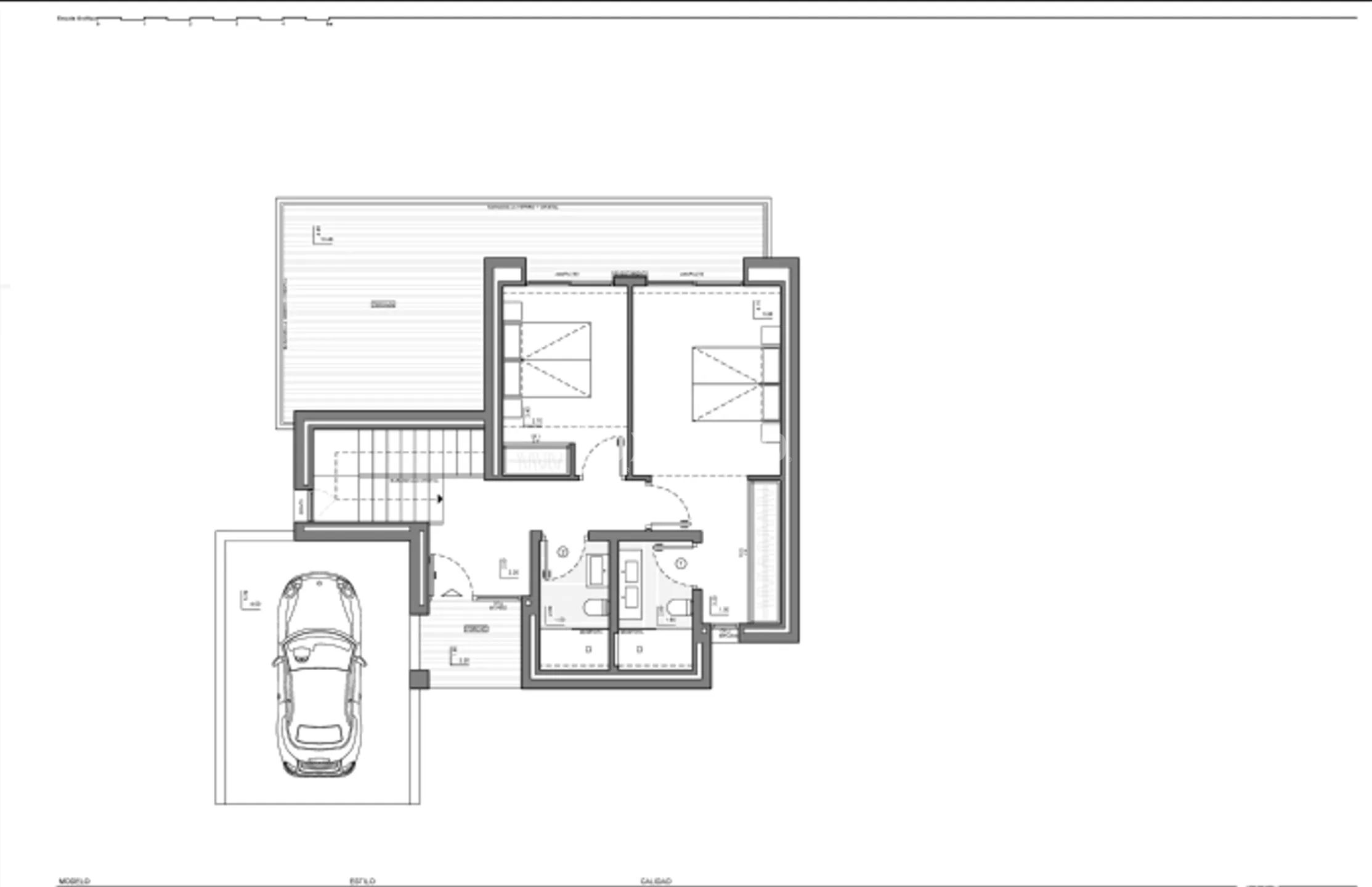 Charming Modern Detached House in Poble Nou de Benitatxell — Floor Plan 3