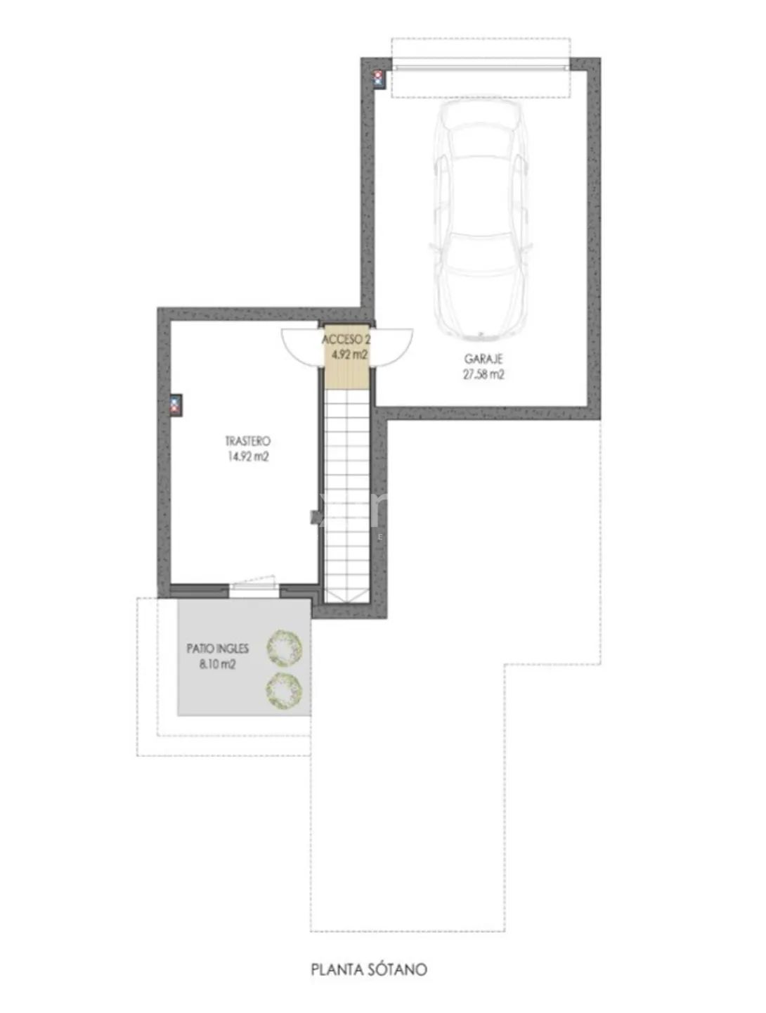 Modern Luxury Villa in Sierra Cortina Urbanization — Floor Plan 2