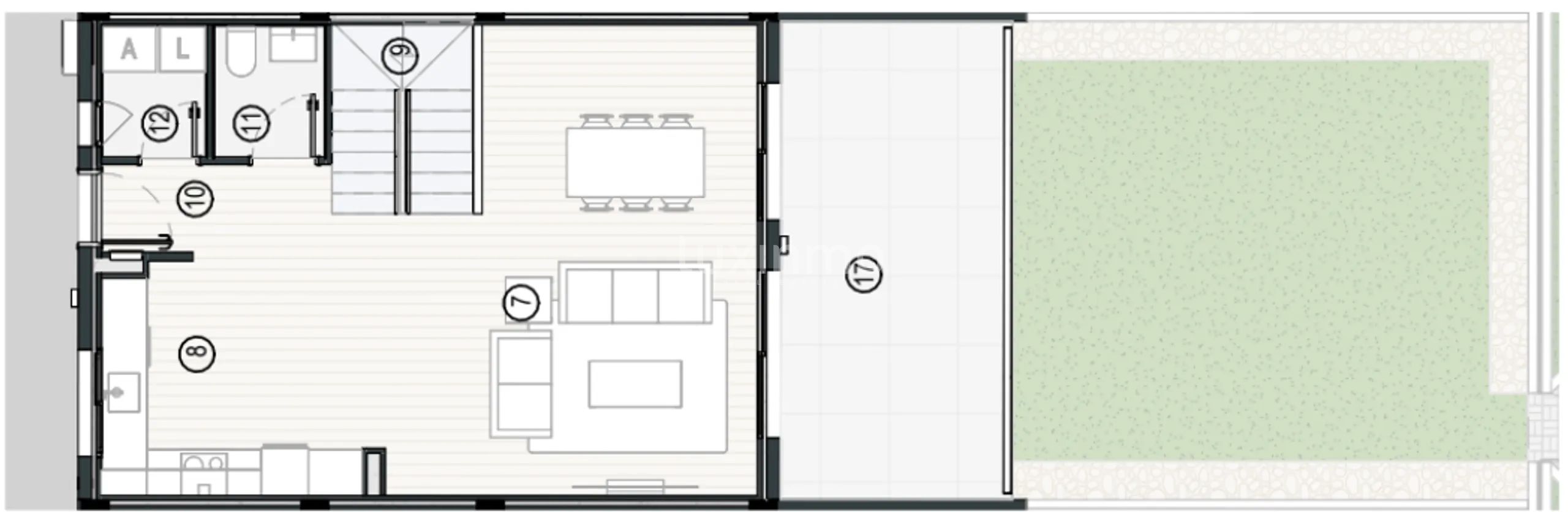 Modern Townhouse in Balcón de Finestrat — Floor Plan 2