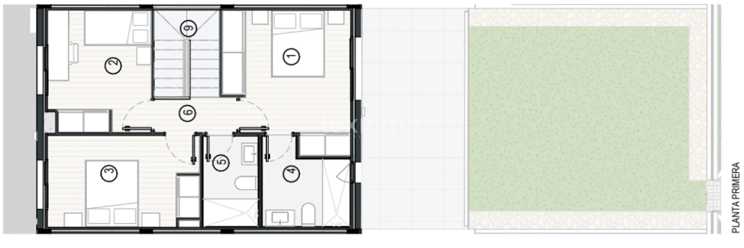 Modern Townhouse in Balcón de Finestrat — Floor Plan 3