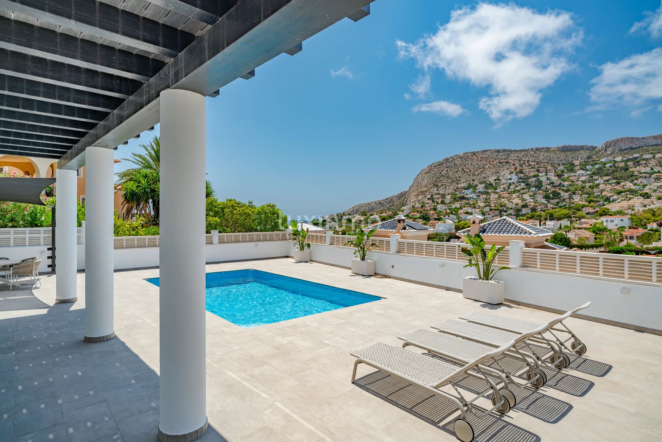 Stunning remodeled sea view villa in Calpe, Costa Blanca — photo 32
