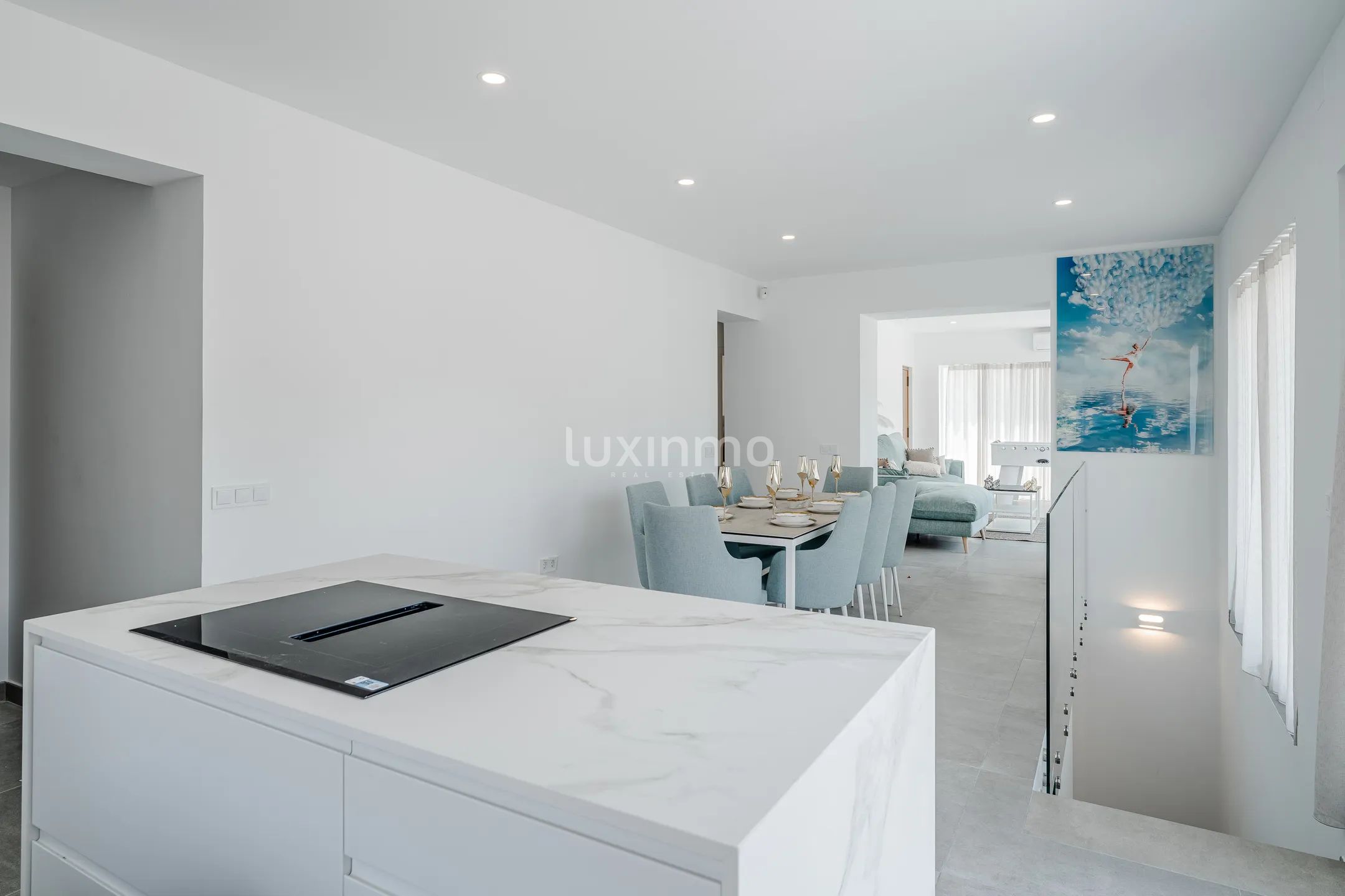 Wunderschöne renovierte Villa mit Meerblick in Calpe, Costa Blanca — photo 10