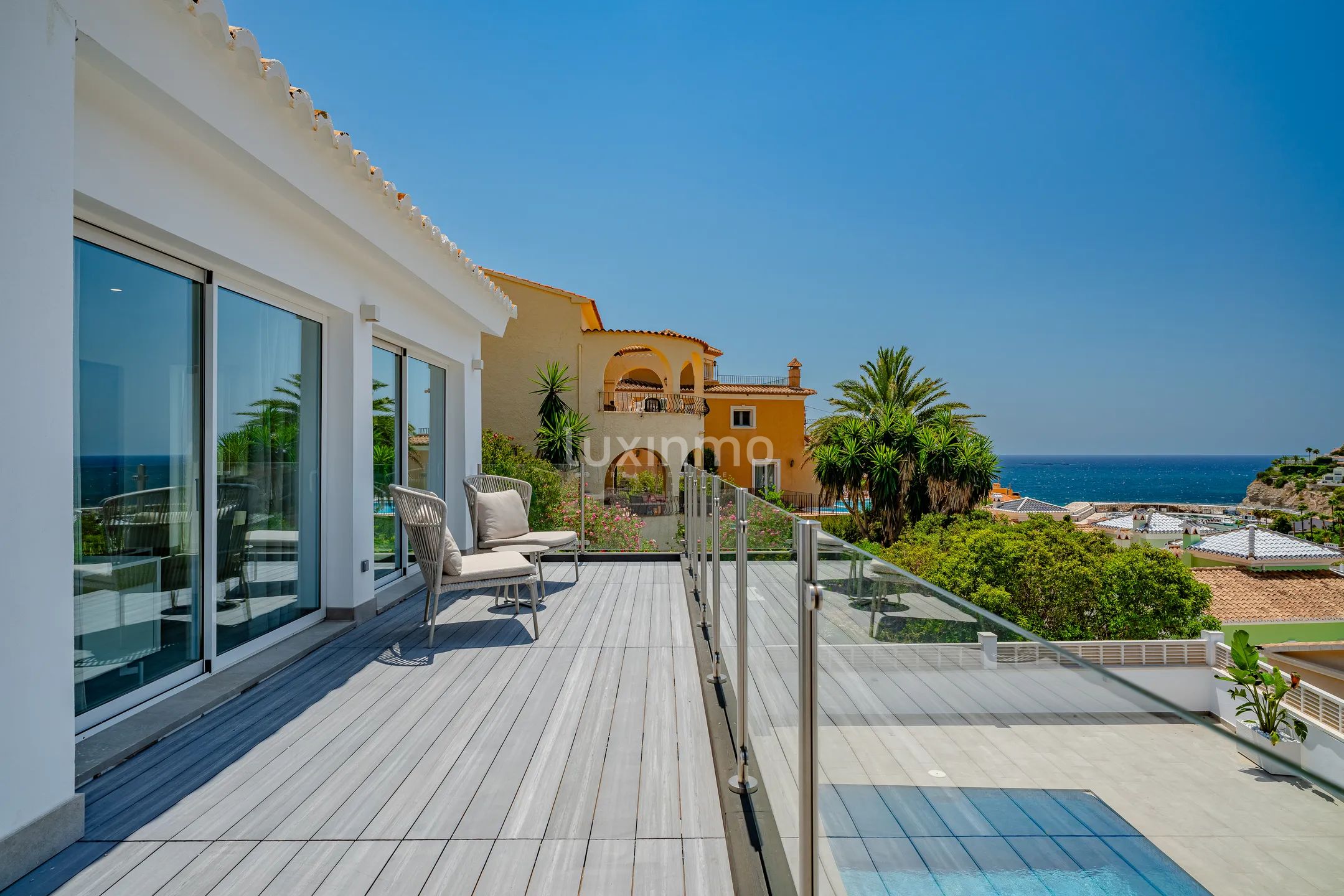 Stunning remodeled sea view villa in Calpe, Costa Blanca — photo 36