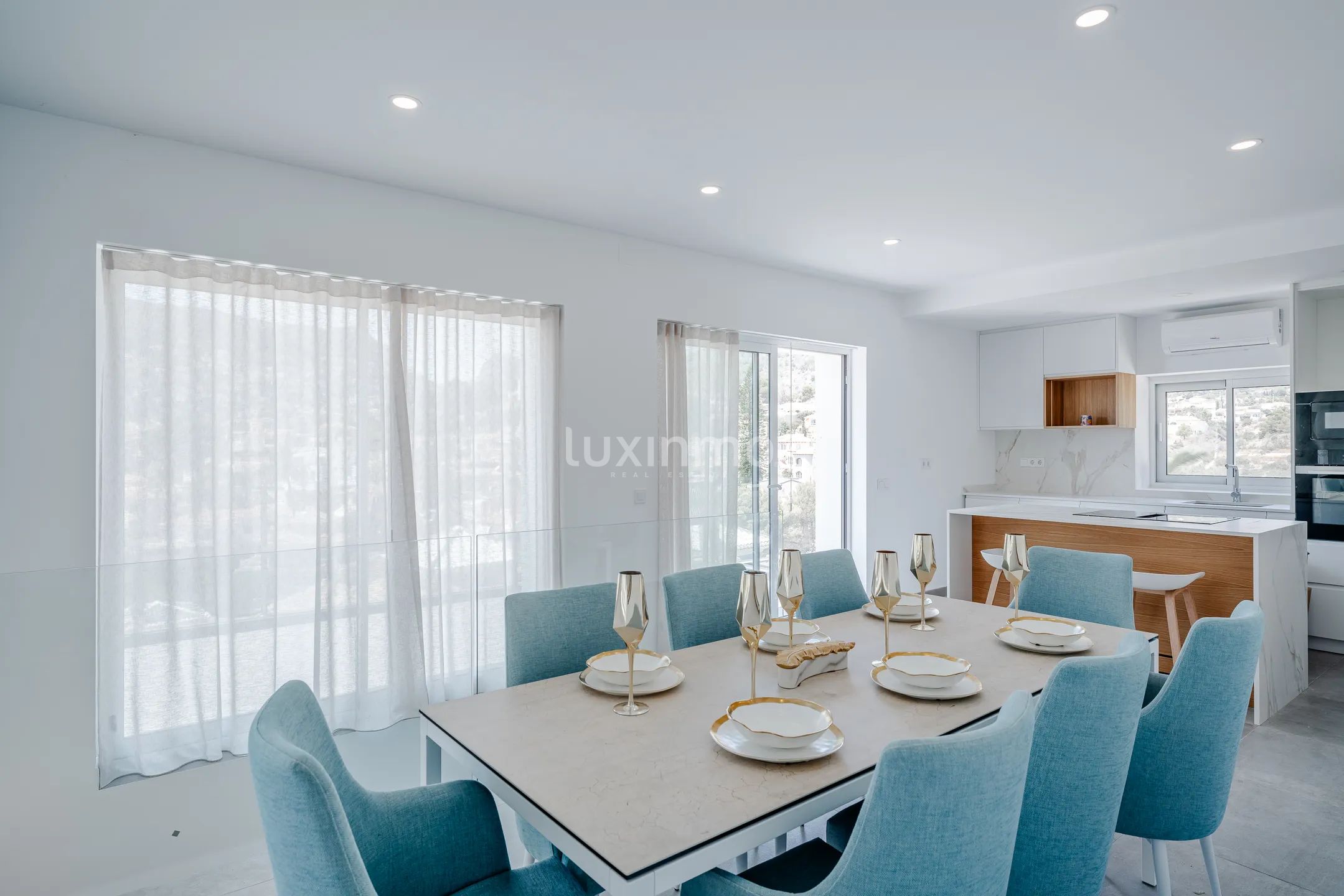 Stunning remodeled sea view villa in Calpe, Costa Blanca — photo 7