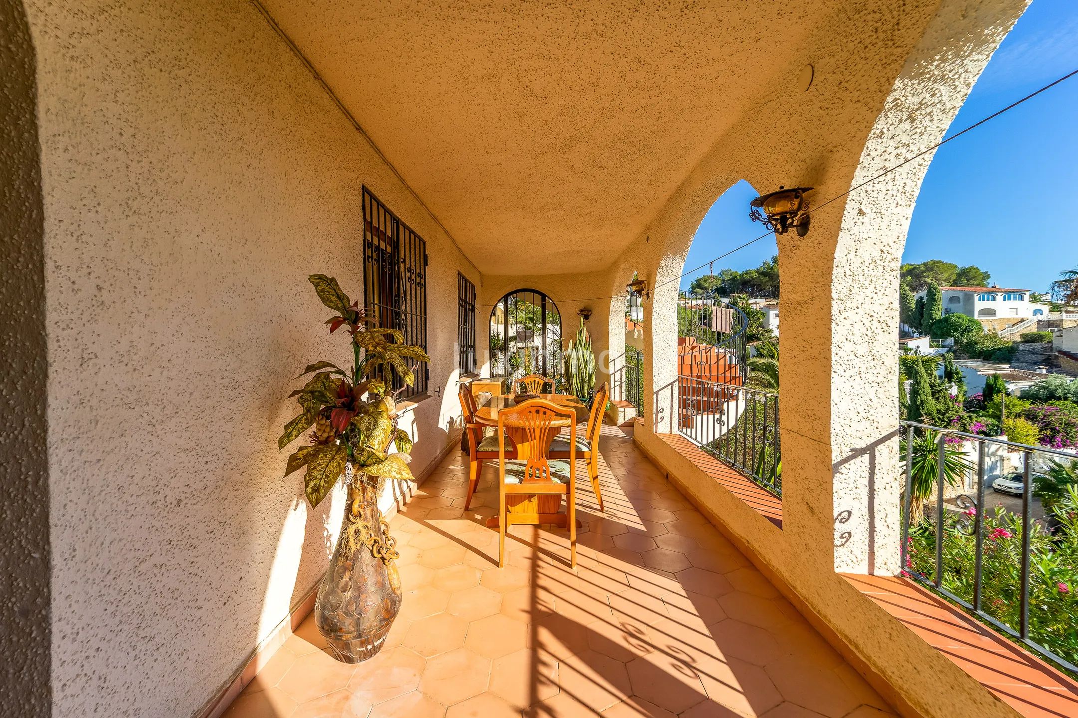 Villa méditerranéenne avec vue sur la mer et orientation sud ensoleillée à Benissa — photo 14
