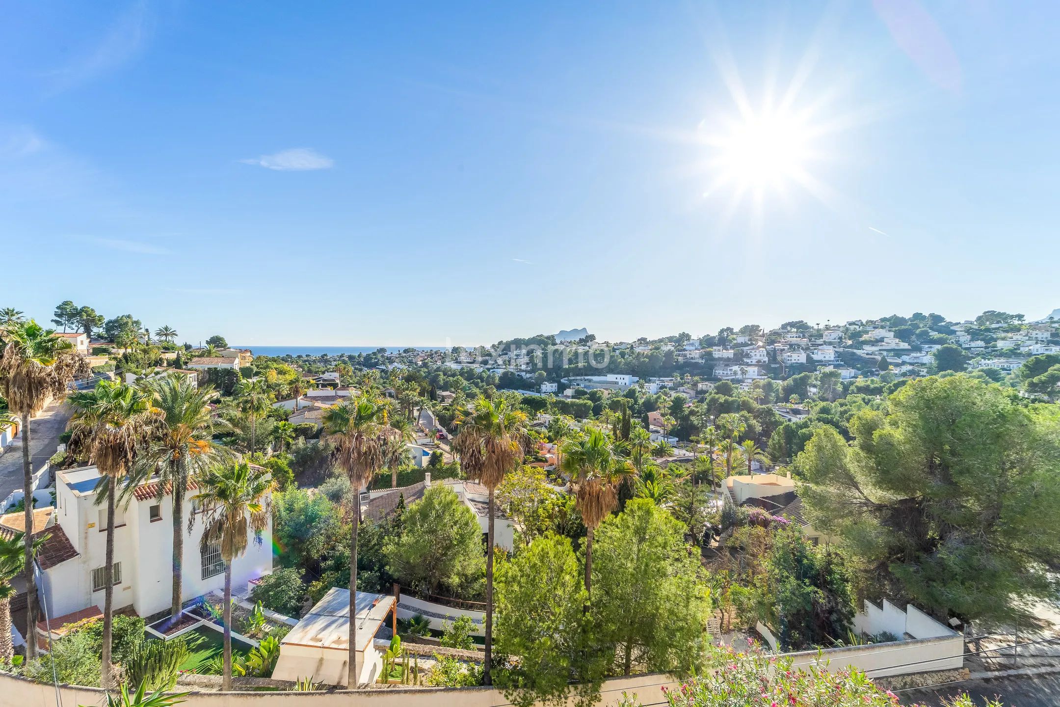 Villa méditerranéenne avec vue sur la mer et orientation sud ensoleillée à Benissa — photo 15