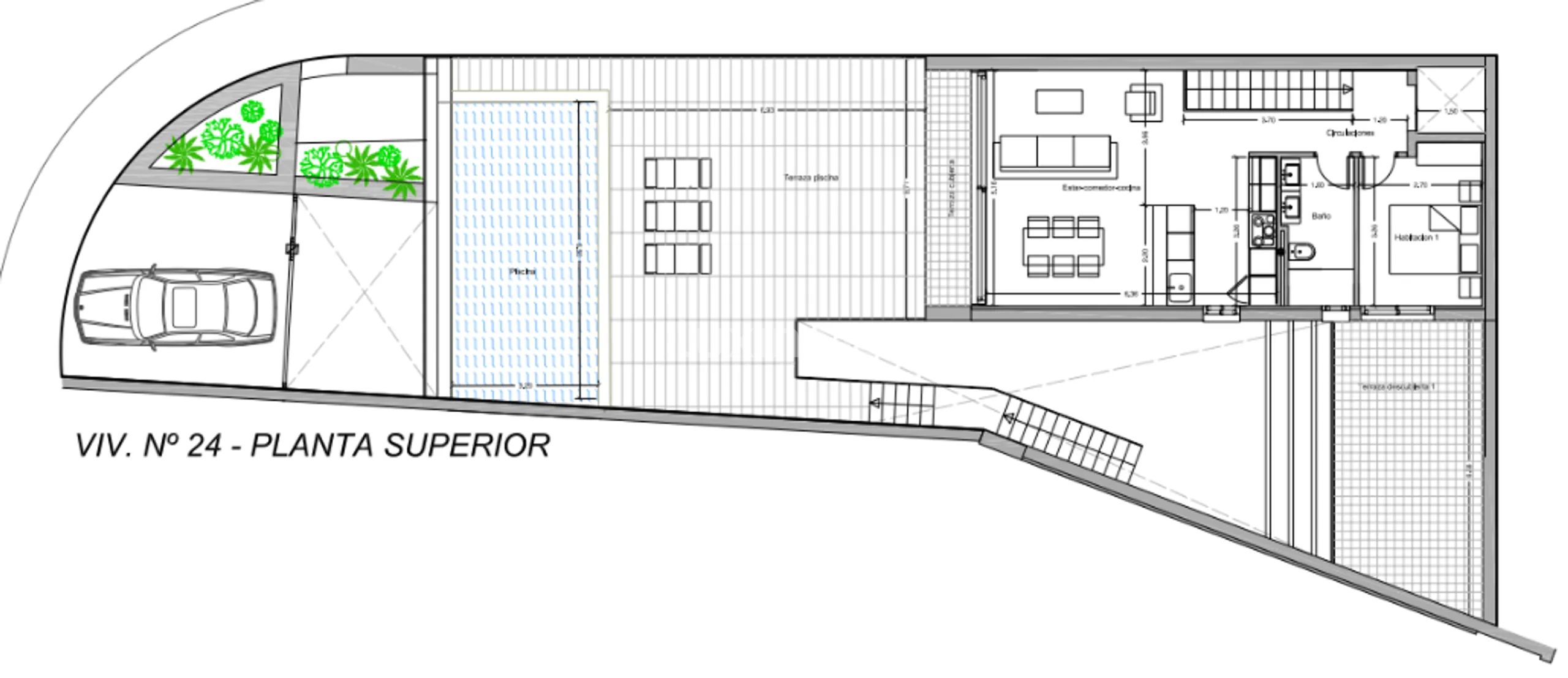 Modern Villa in Coloma — Floor Plan 2