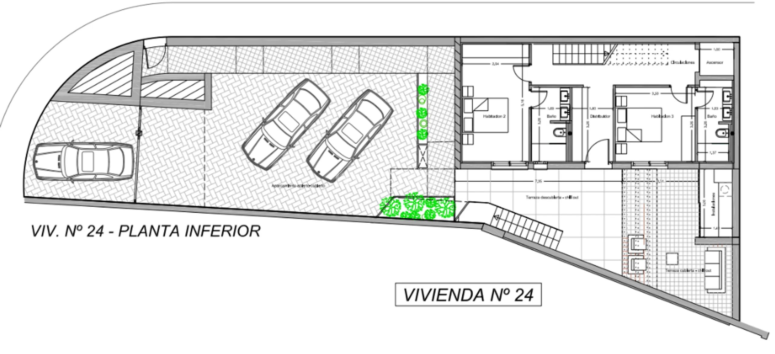 Modern Villa in Coloma — Floor Plan 1