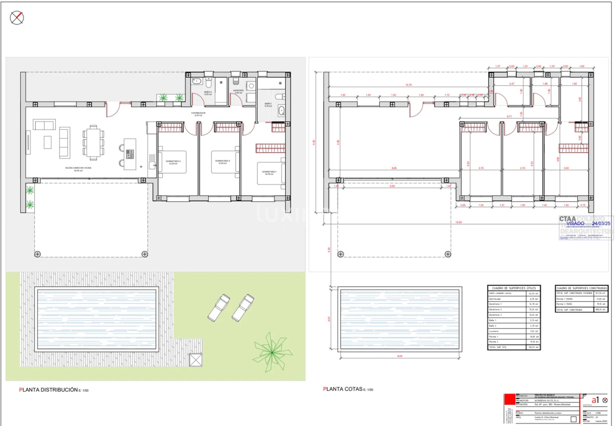 Modern Villa in Pinoso — Floor Plan 2