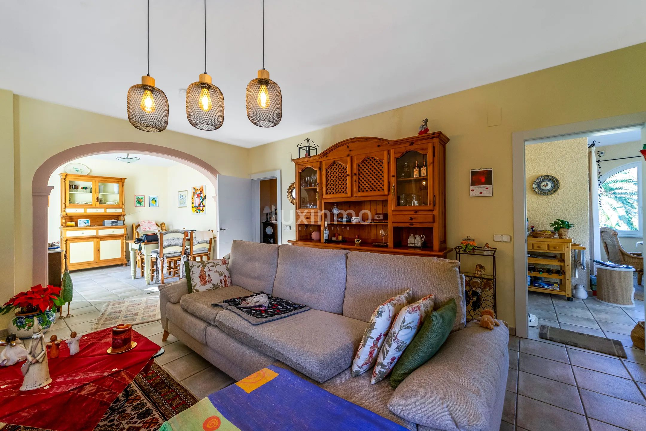 Impresionante villa mediterránea de 5 dormitorios con preciosas vistas al mar en Calpe — photo 9