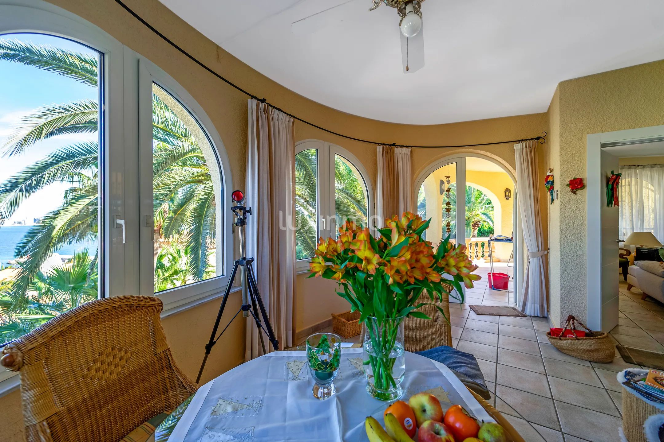 Impresionante villa mediterránea de 5 dormitorios con preciosas vistas al mar en Calpe — photo 5