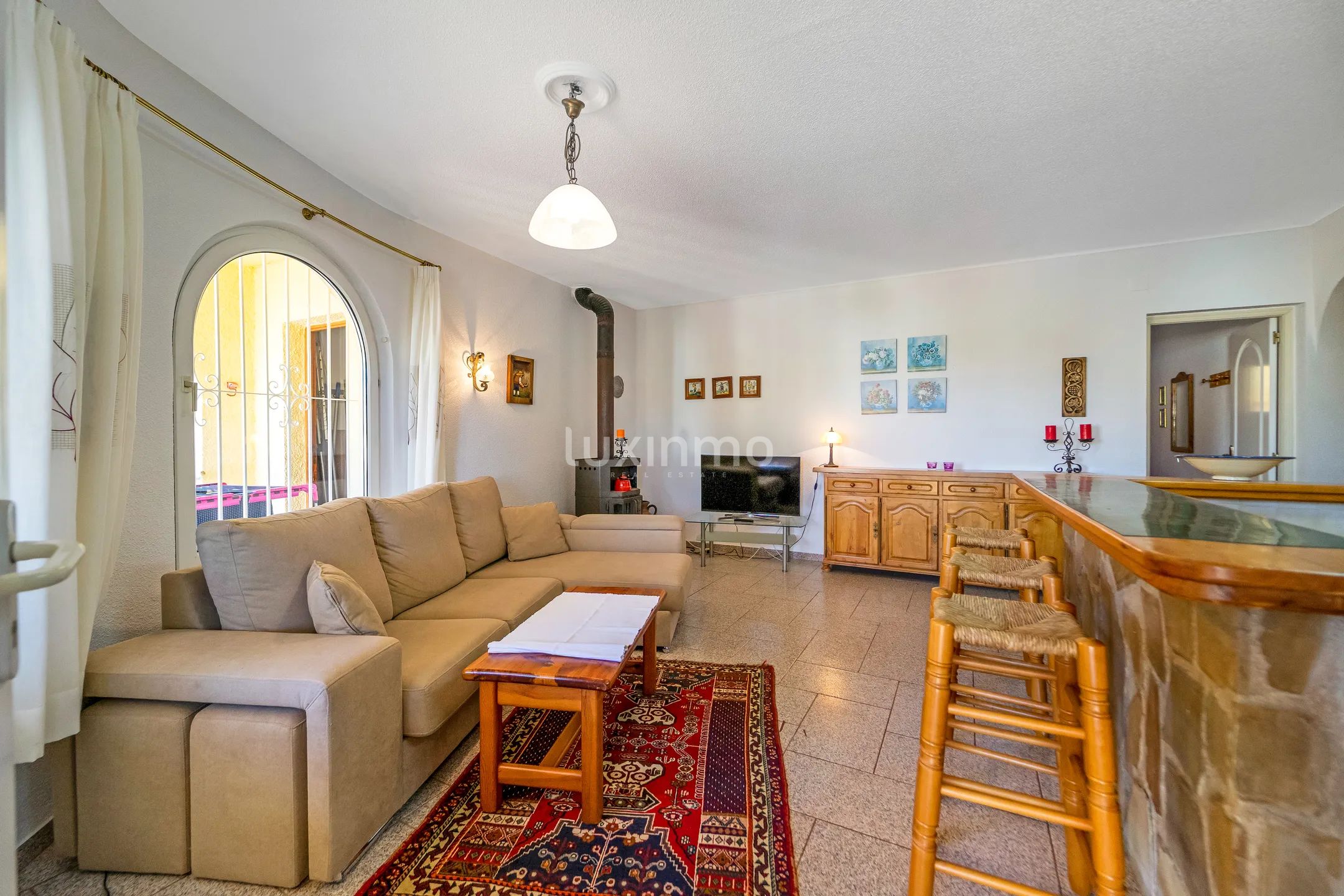 Impresionante villa mediterránea de 5 dormitorios con preciosas vistas al mar en Calpe — photo 15