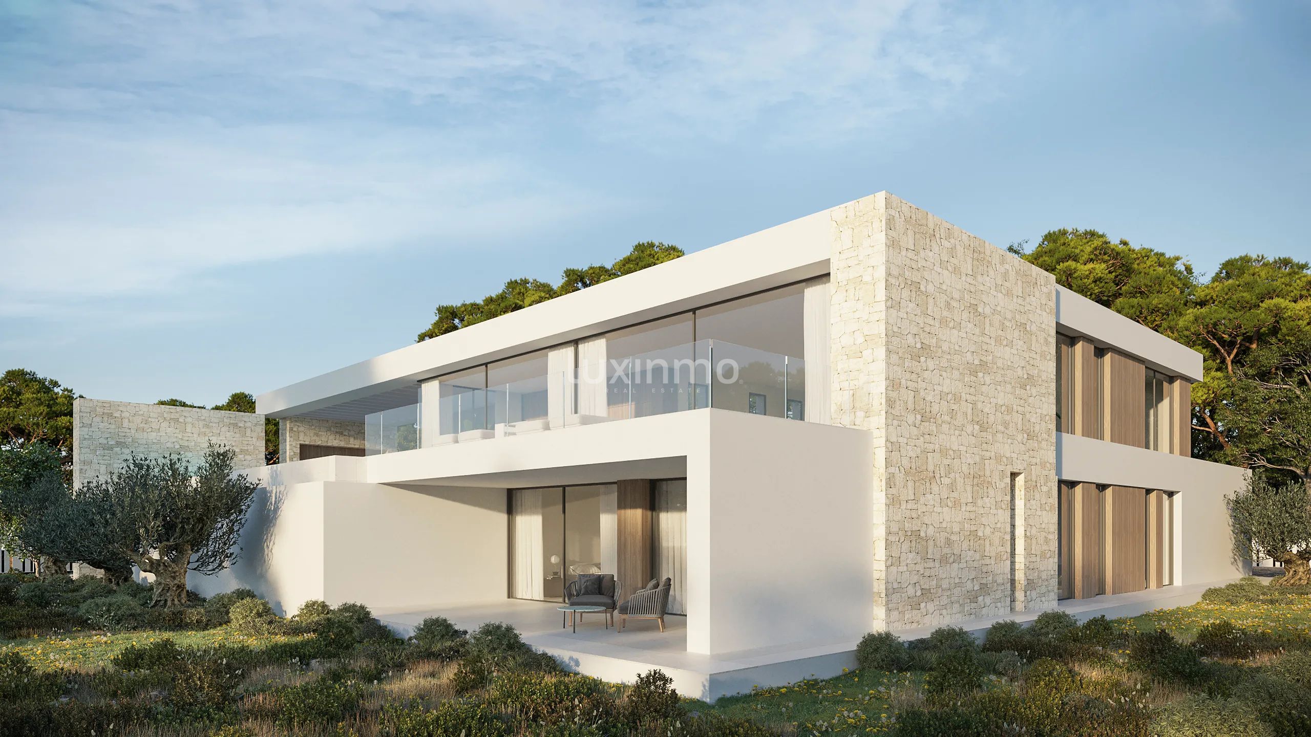 Lyxigt modernt fristående hus med fantastisk havsutsikt i Partidas, Moraira — photo 4