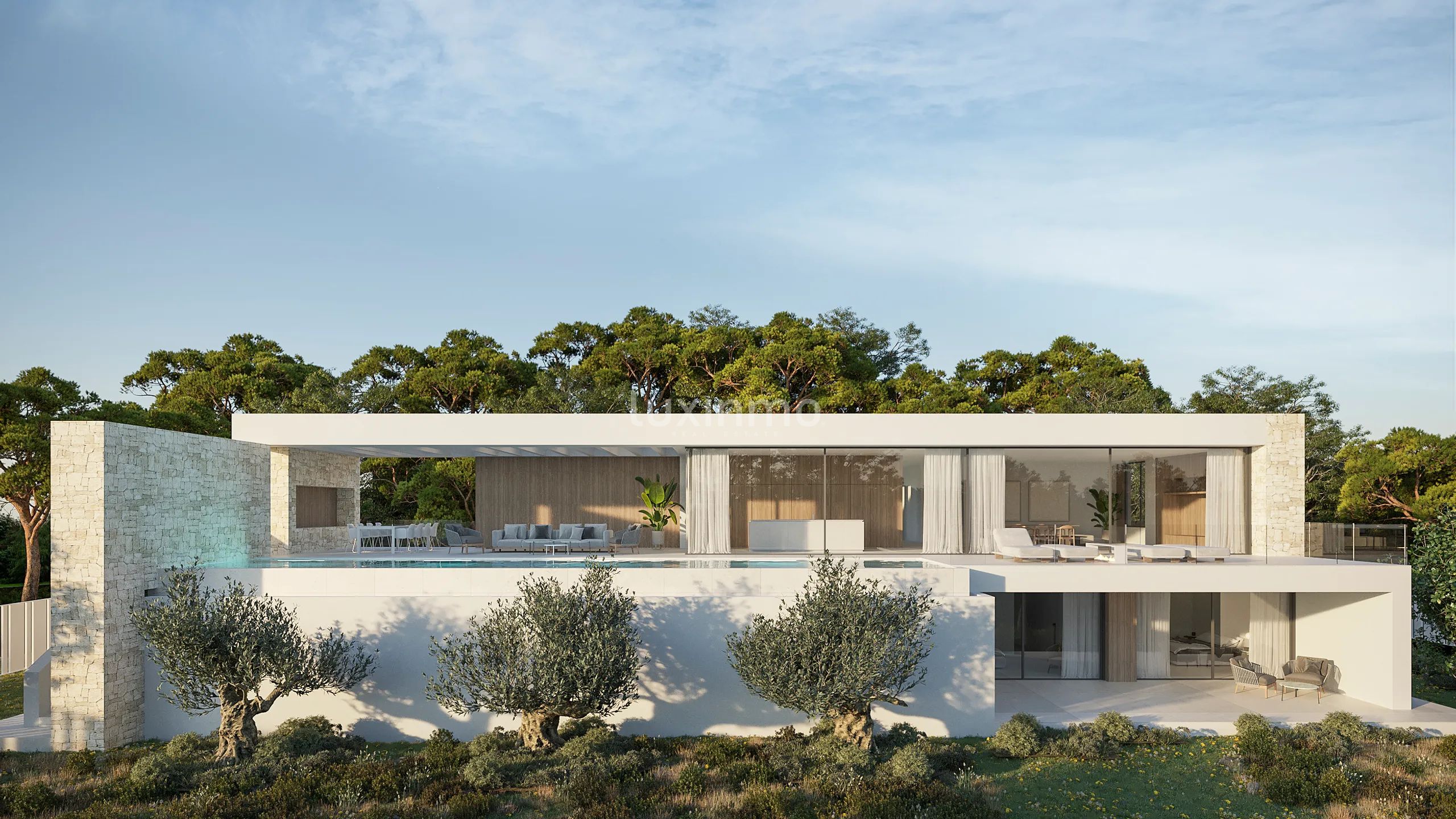 Lyxigt modernt fristående hus med fantastisk havsutsikt i Partidas, Moraira — photo 2