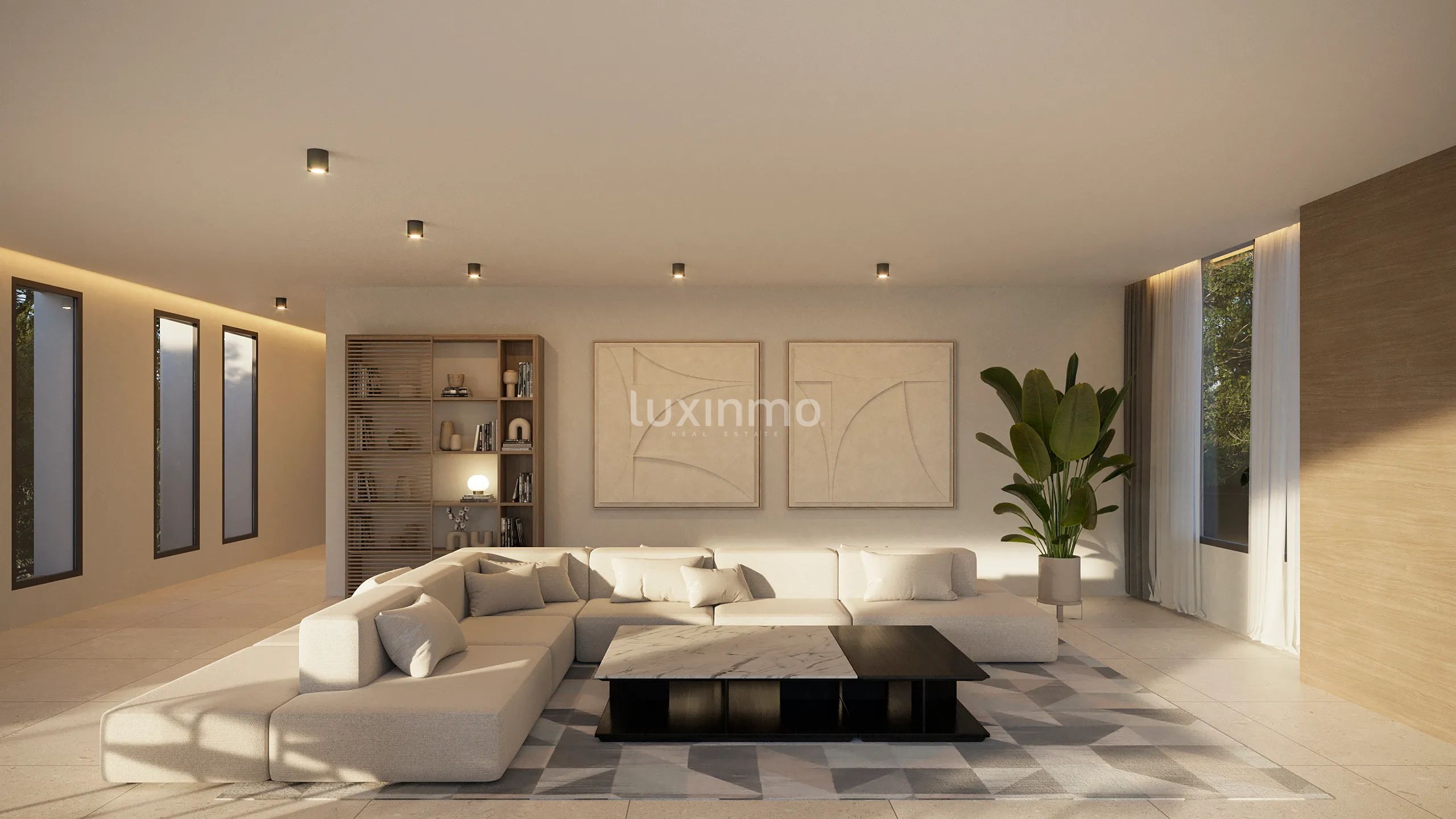 Lyxigt modernt fristående hus med fantastisk havsutsikt i Partidas, Moraira — photo 8