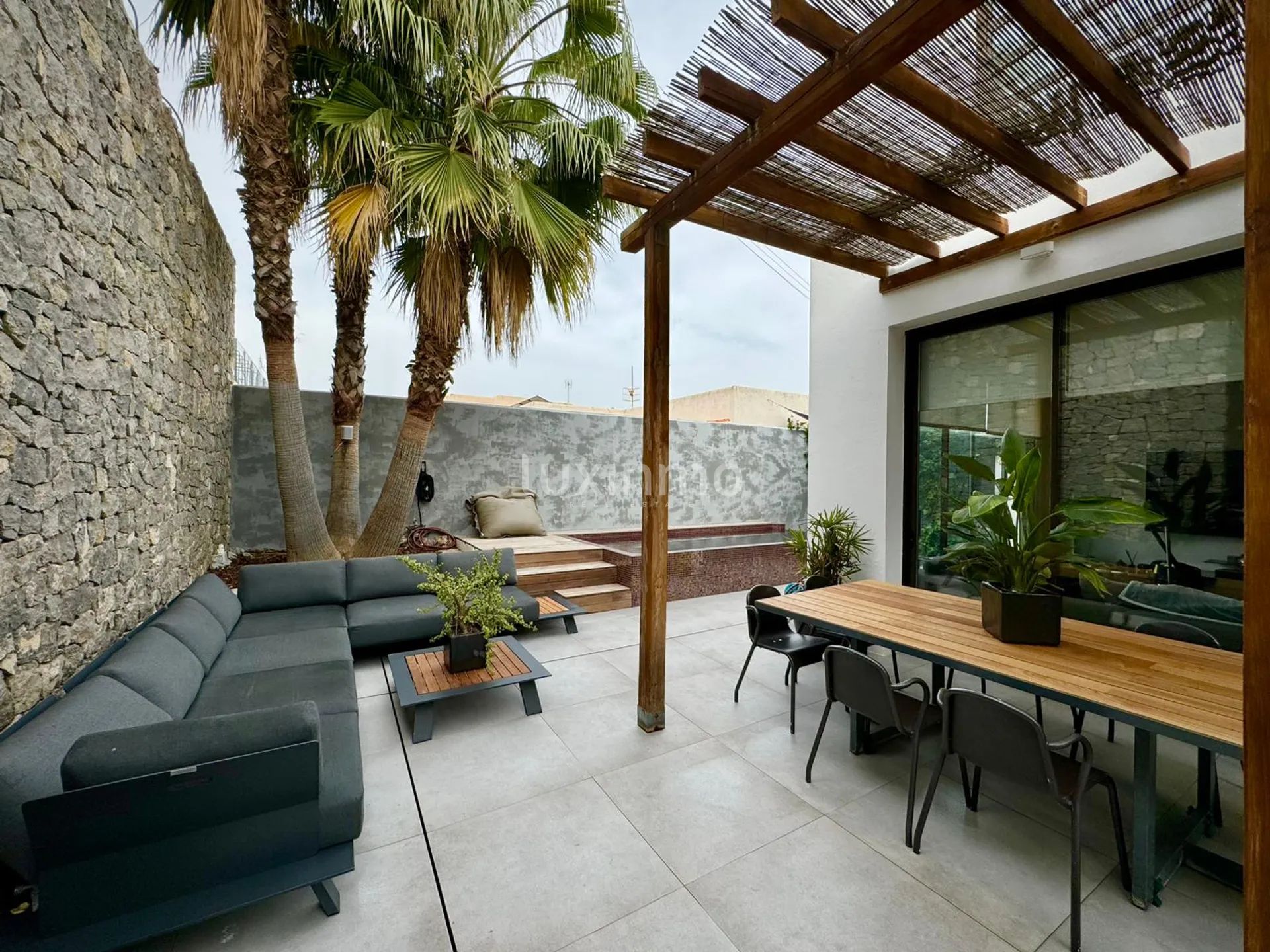 Prachtige luxe begane grond met 3 slaapkamers in Sant Josep