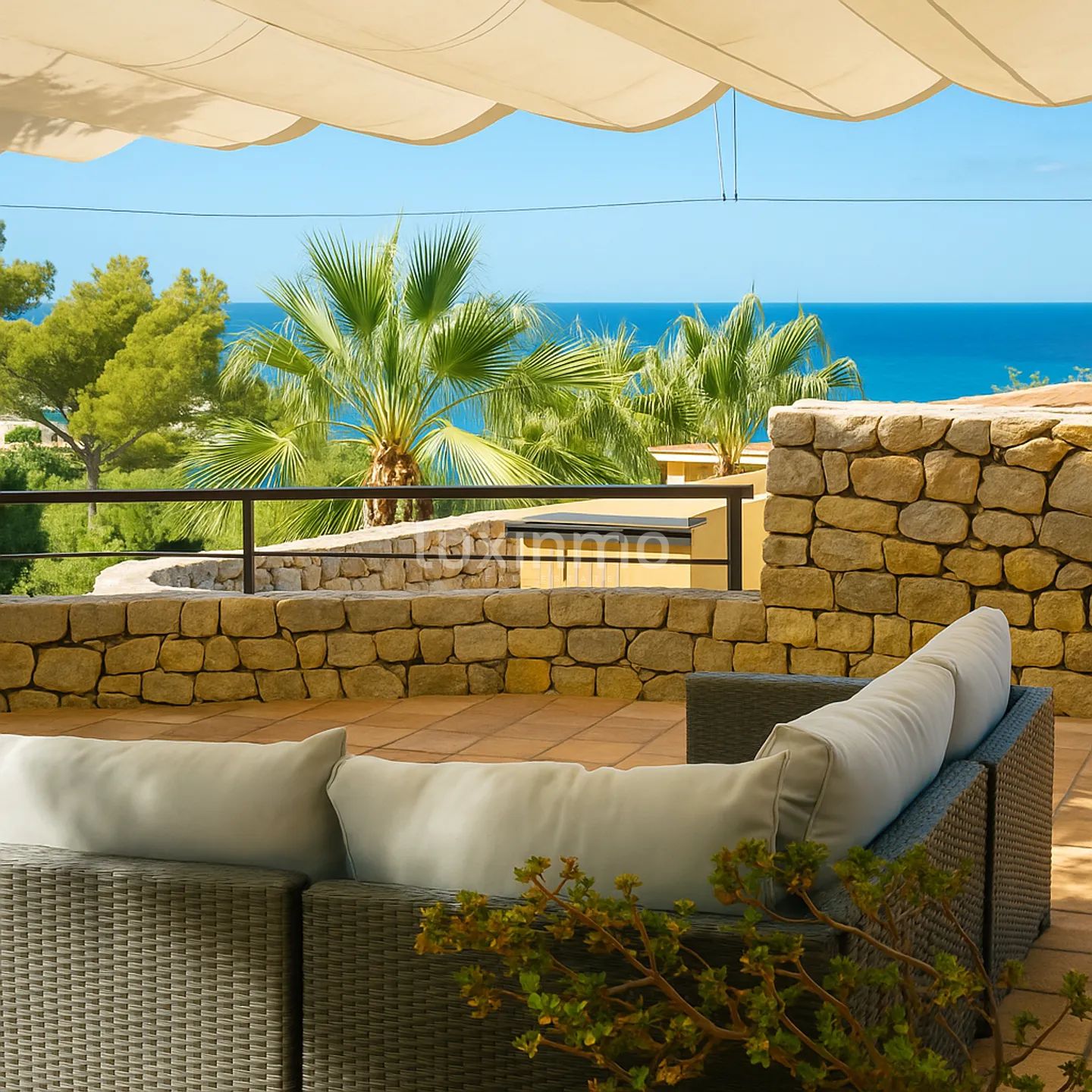 Charming semi-detached house with sea views in Cala Tarida — photo 6