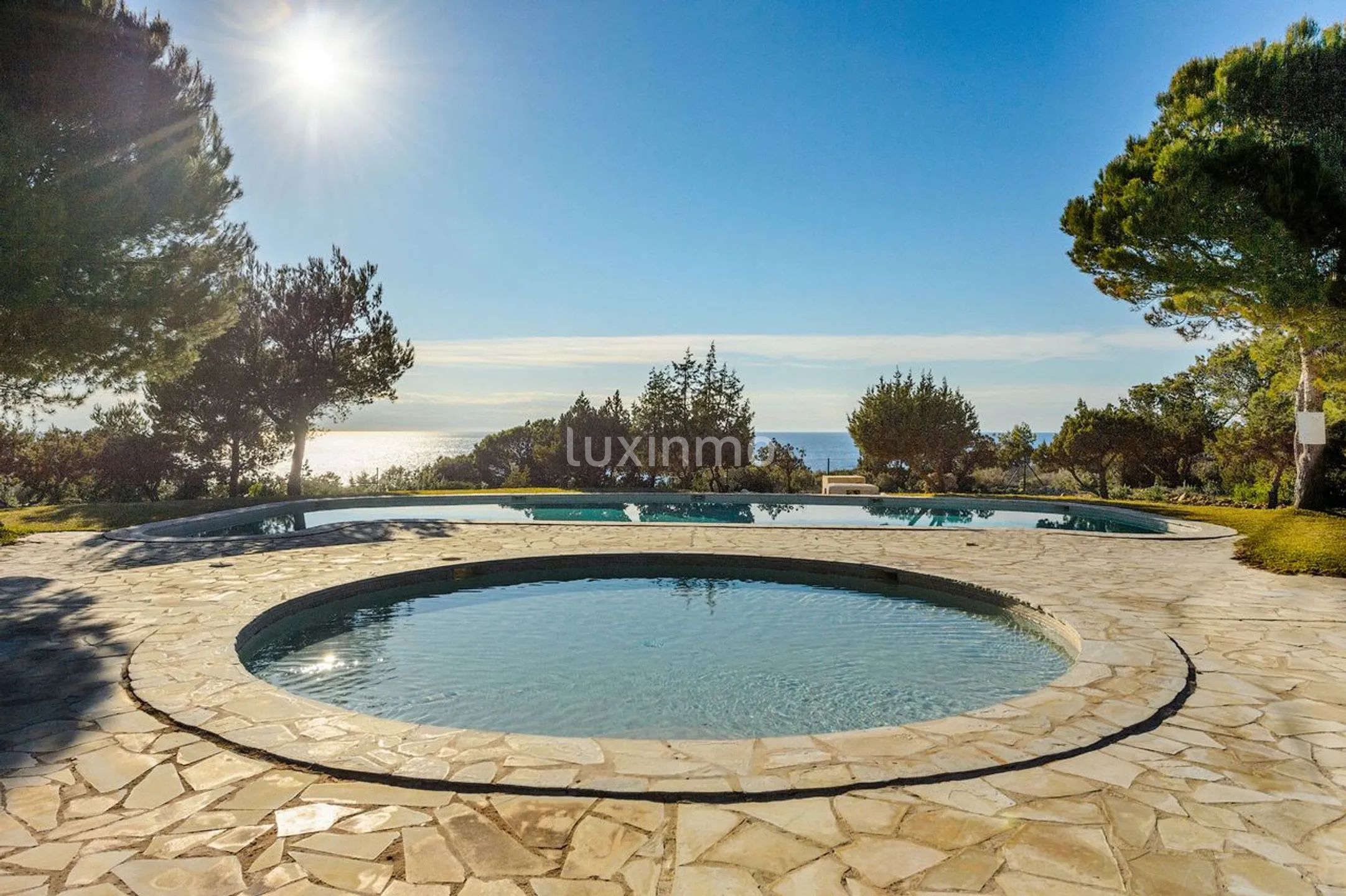 Charming mediterranean semi-detached house with sunset views in Cala Tarida — photo 26