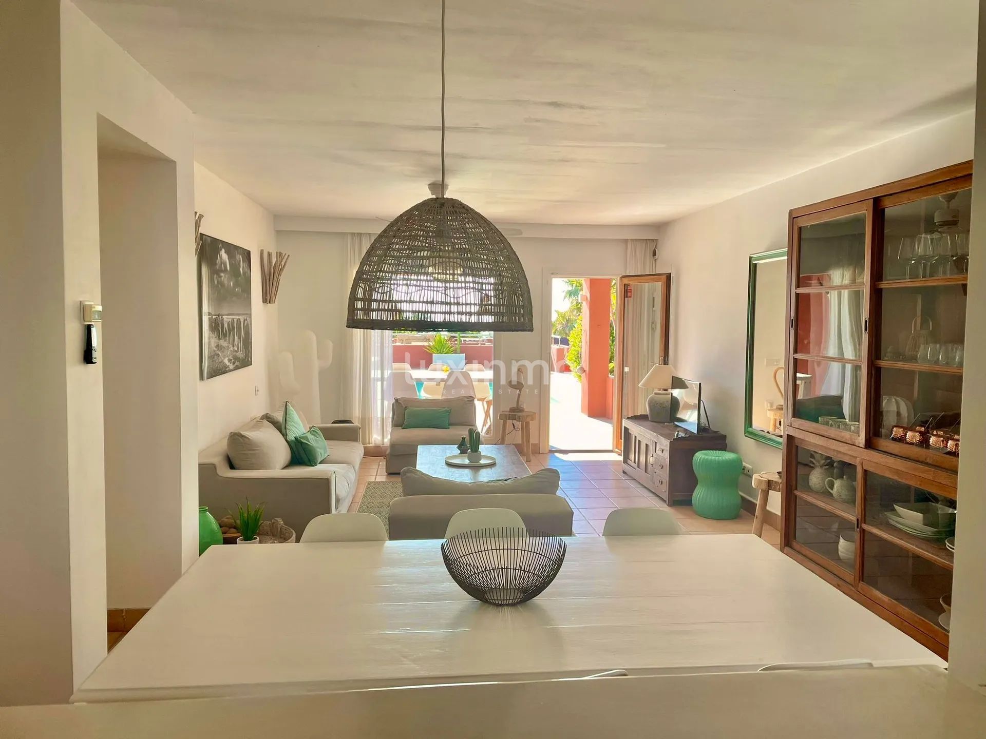 Charming mediterranean semi-detached house with sunset views in Cala Tarida — photo 9